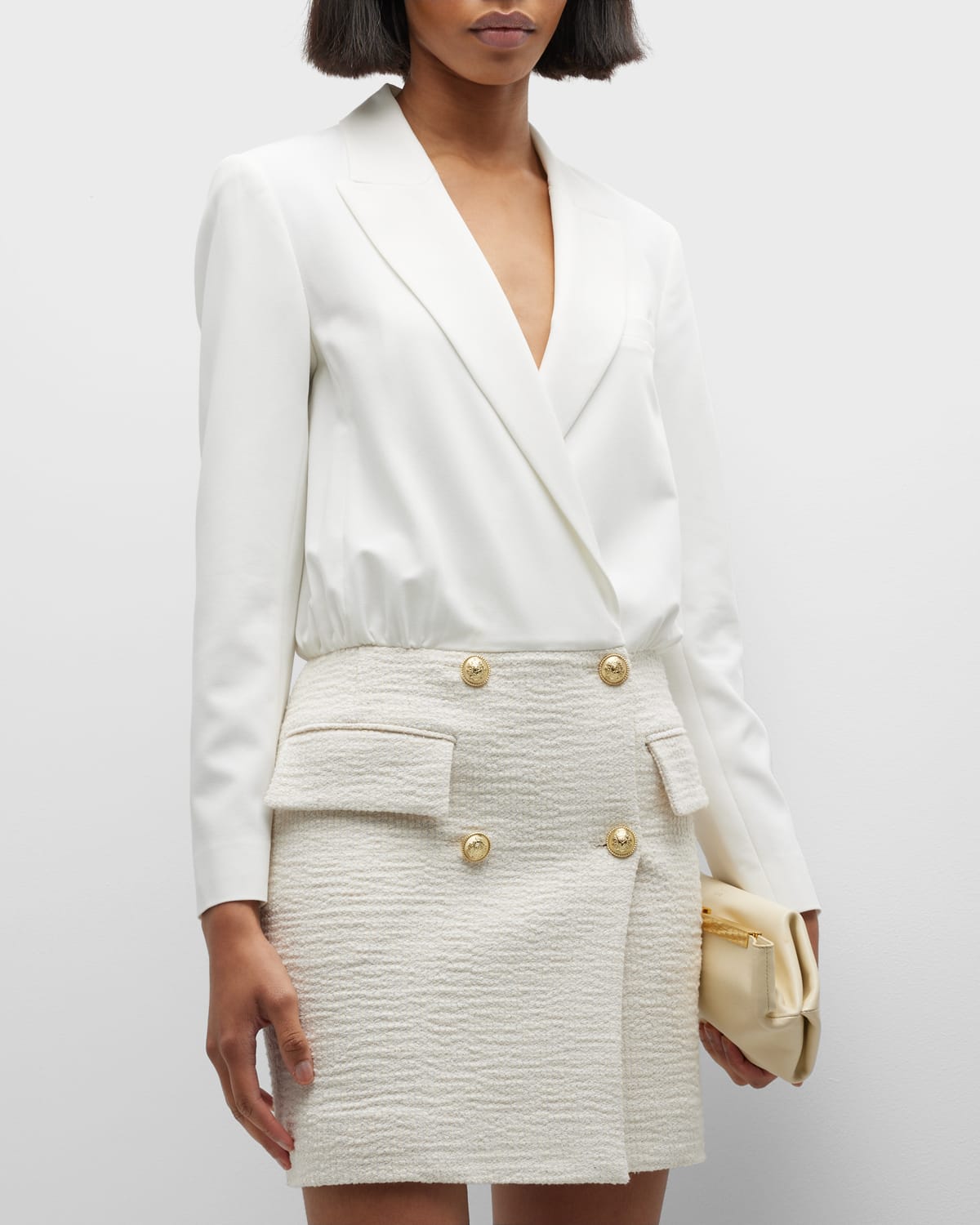 Saalima Pleated Mini Dress main image 1