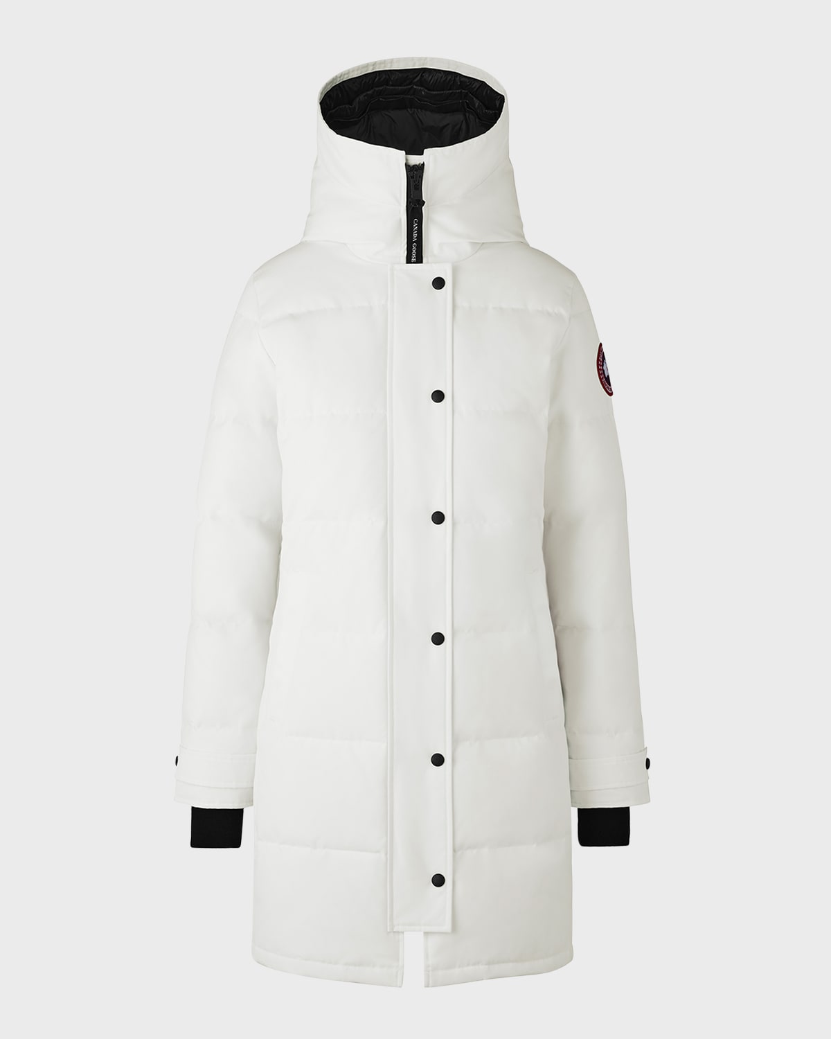 Canada Goose Mystique Long Paneled Parka Coat | Neiman Marcus