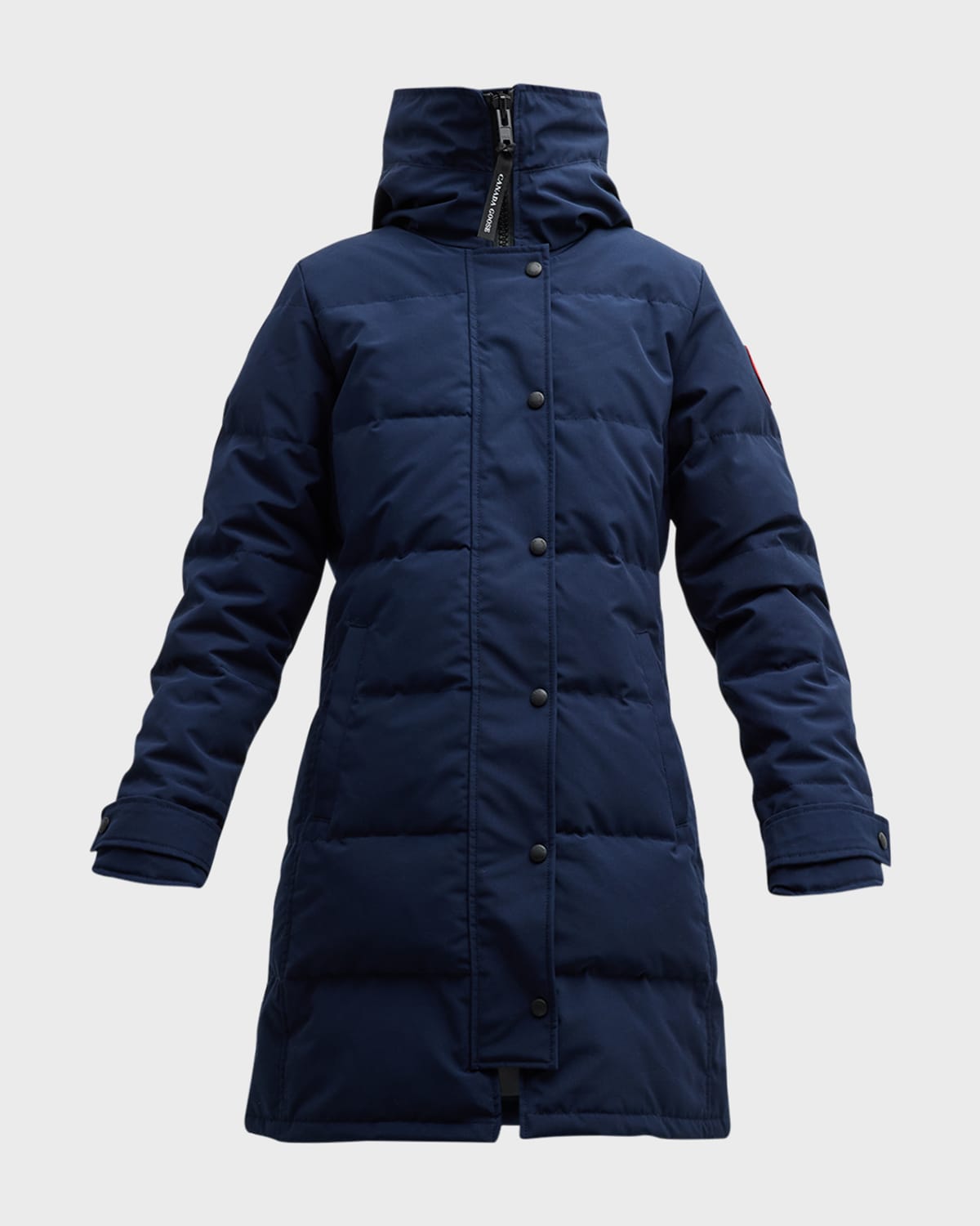 Canada Goose Mystique Long Paneled Parka Coat | Neiman Marcus
