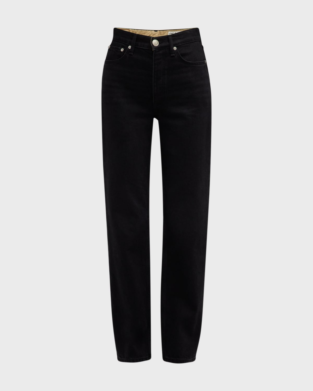 Veronica Beard Jeans Leena Mid-Rise Bootcut Raw Hem Jeans | Neiman Marcus