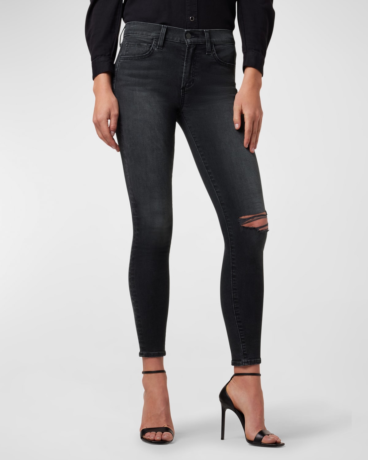 Joe's Jeans The High-Rise Twiggy Skinny Jeans | Neiman Marcus