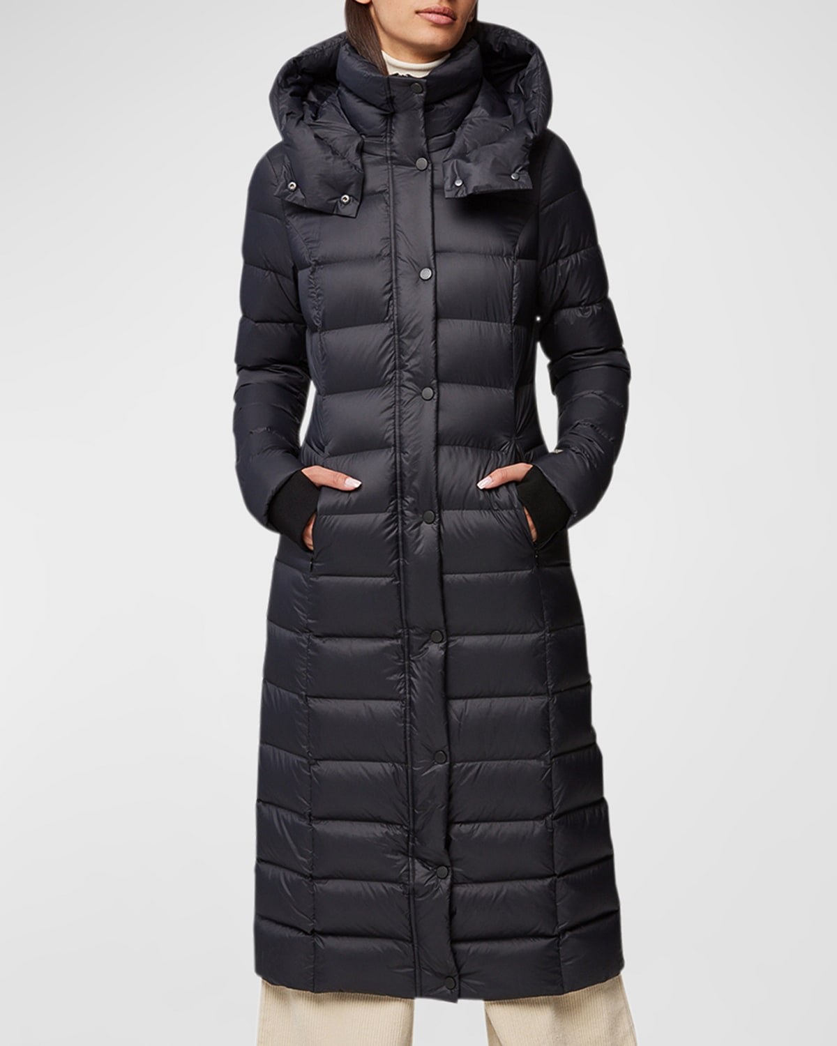 Burberry Ashwick Puffer Coat w/ Detachable Hood | Neiman Marcus