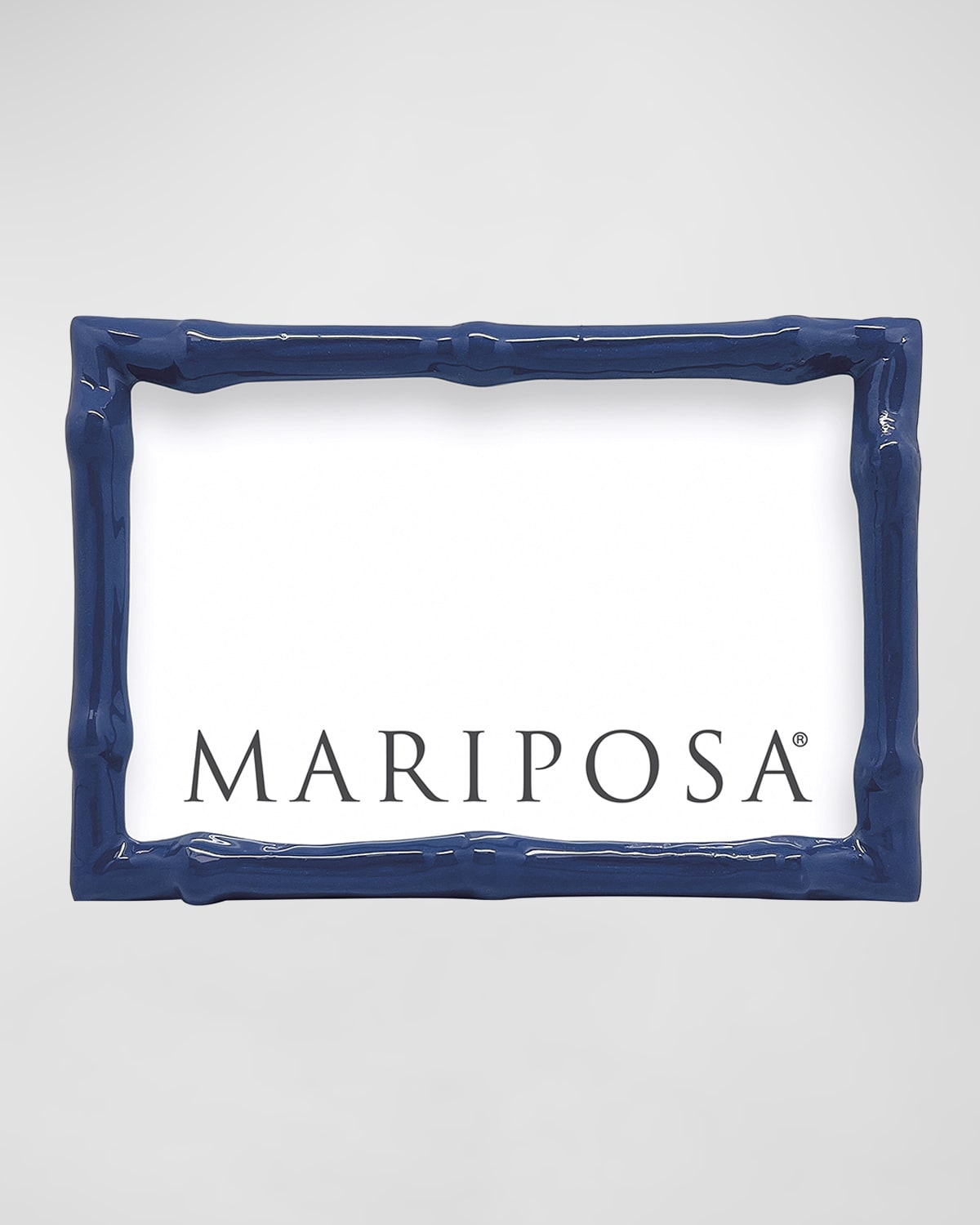 Mariposa Bamboo 4" x 6" Photo Frame Neiman Marcus