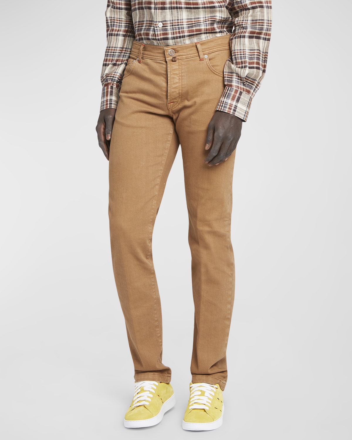 Kiton Men's Kurabo 5-Pocket Cotton-Stretch Pants | Neiman Marcus