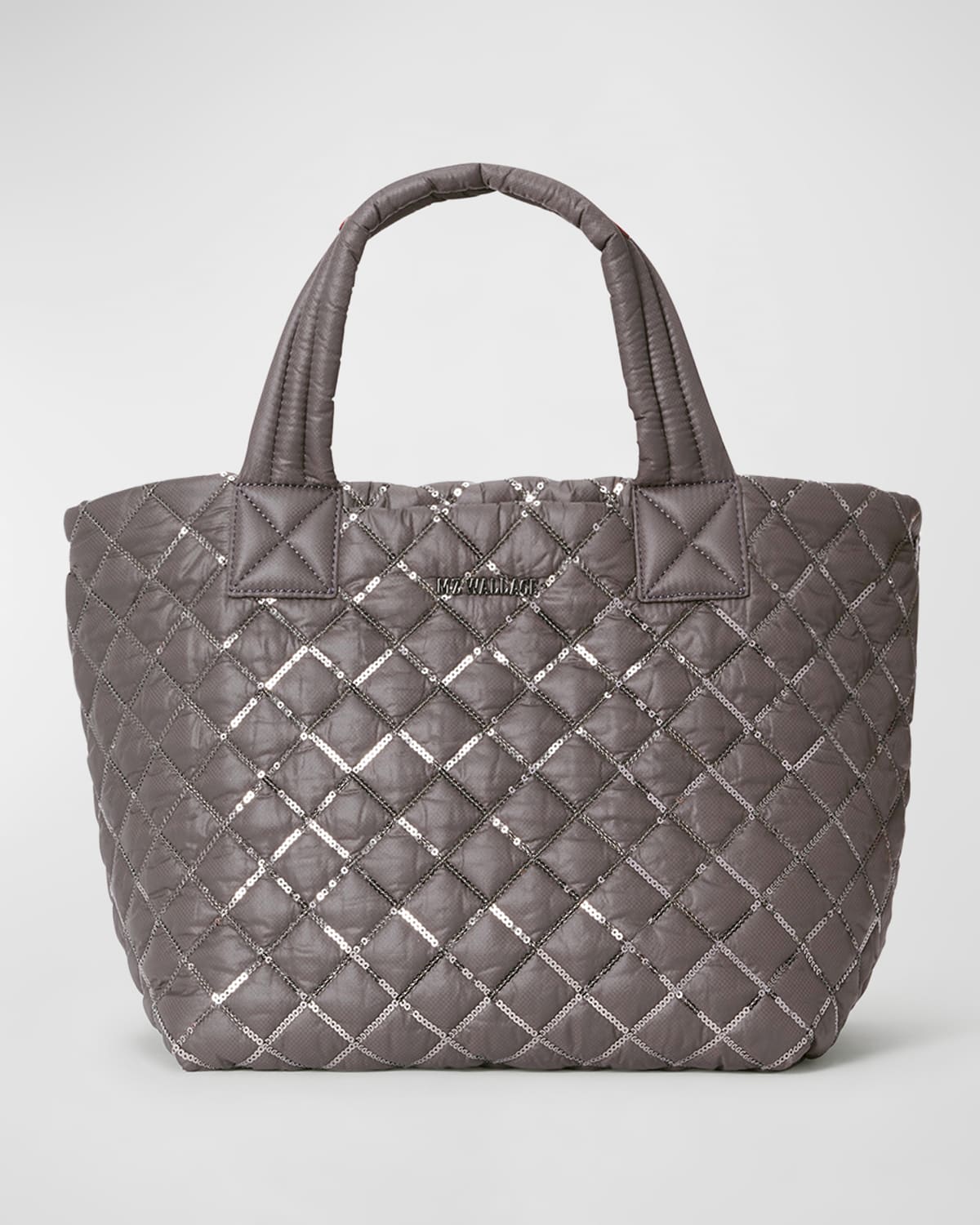 MZ WALLACE Metro Deluxe Small Quilted Nylon Tote Bag | Neiman Marcus