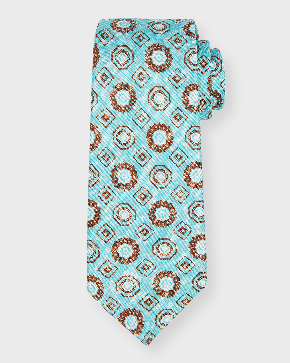 mens medallion tie