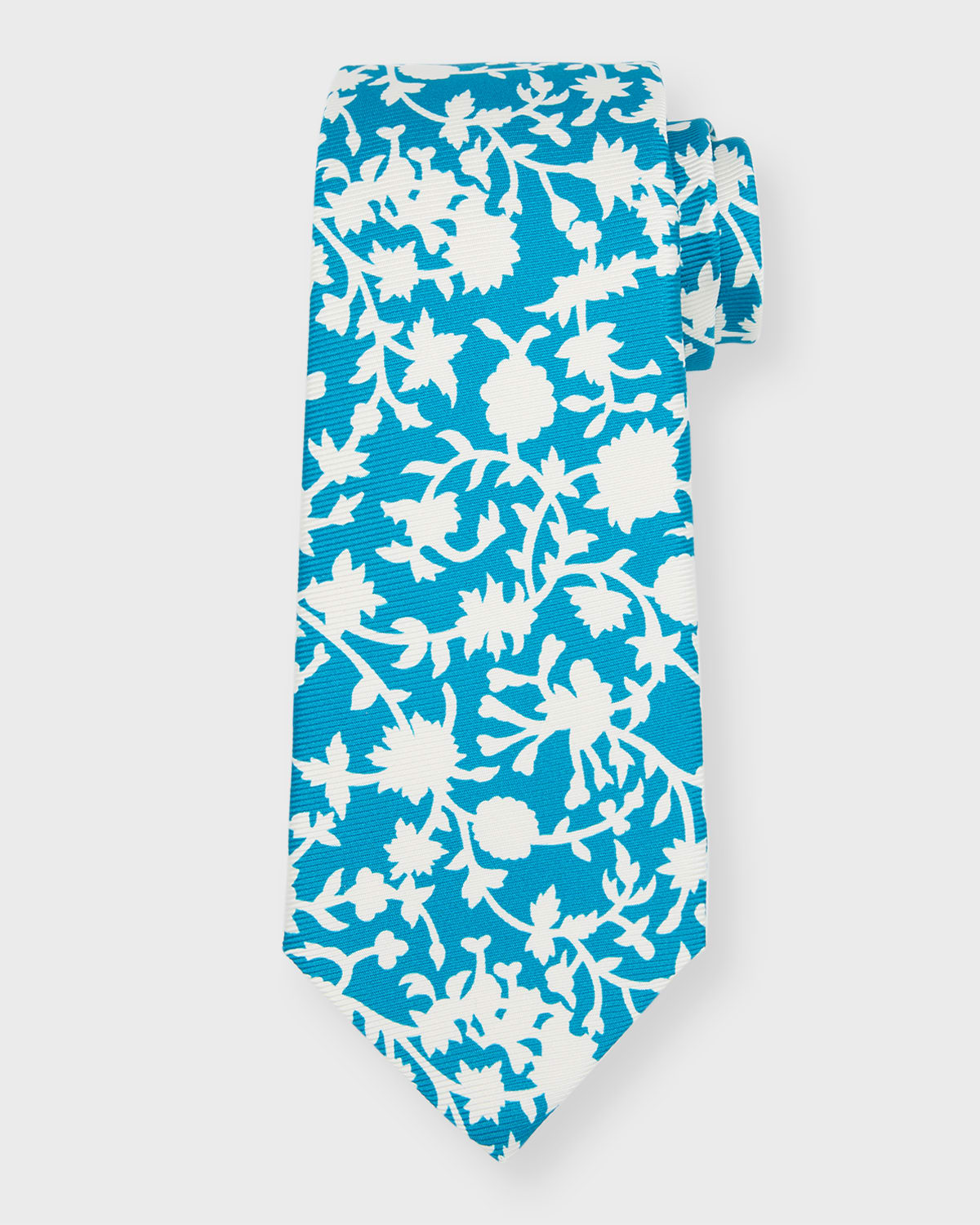 mens silk floral ties