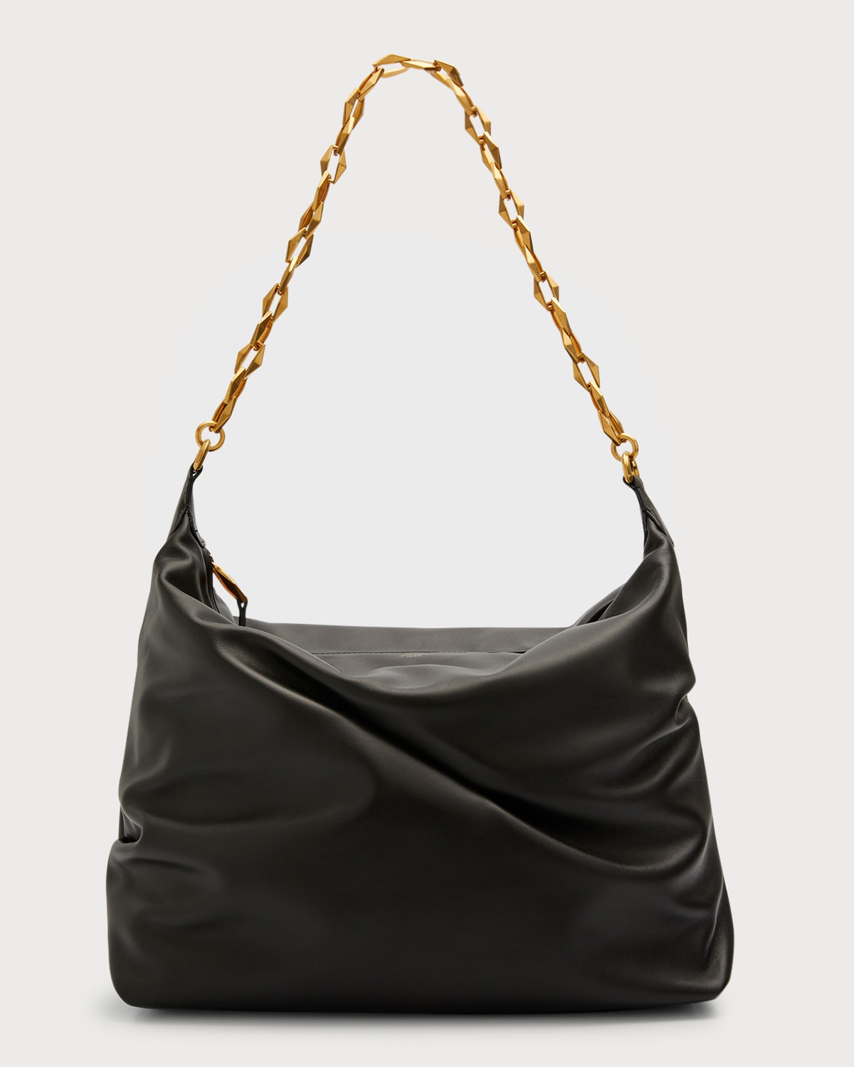 Jimmy Choo Diamond Leather Chain Hobo Bag Neiman Marcus