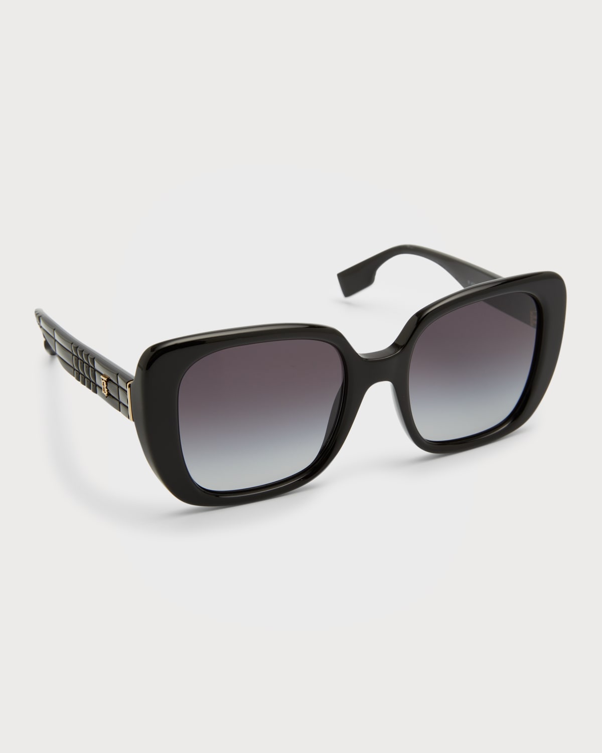 Burberry Monogram Square Acetate Sunglasses | Neiman Marcus