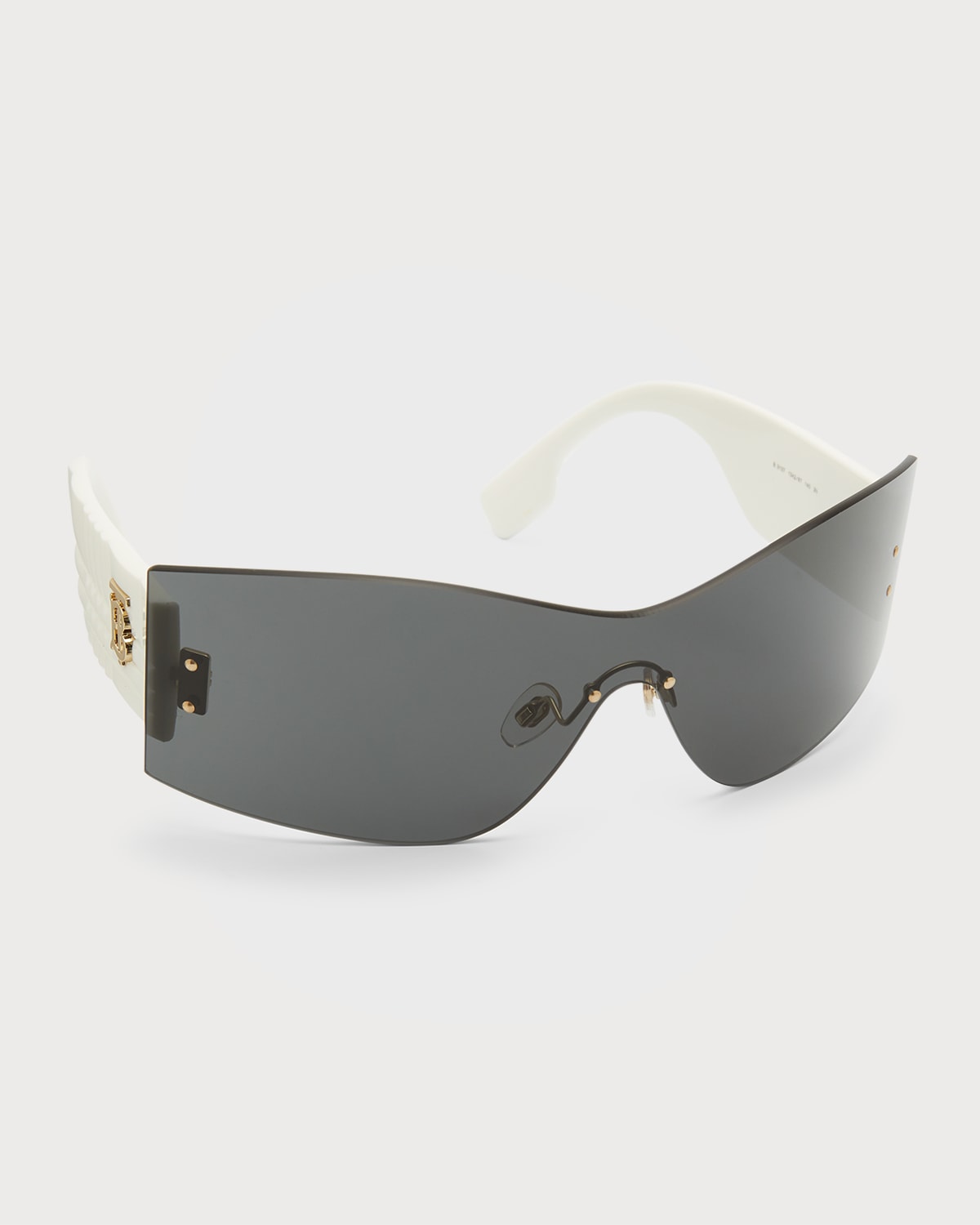 Loewe Inflated Injection Plastic Shield Sunglasses Neiman Marcus