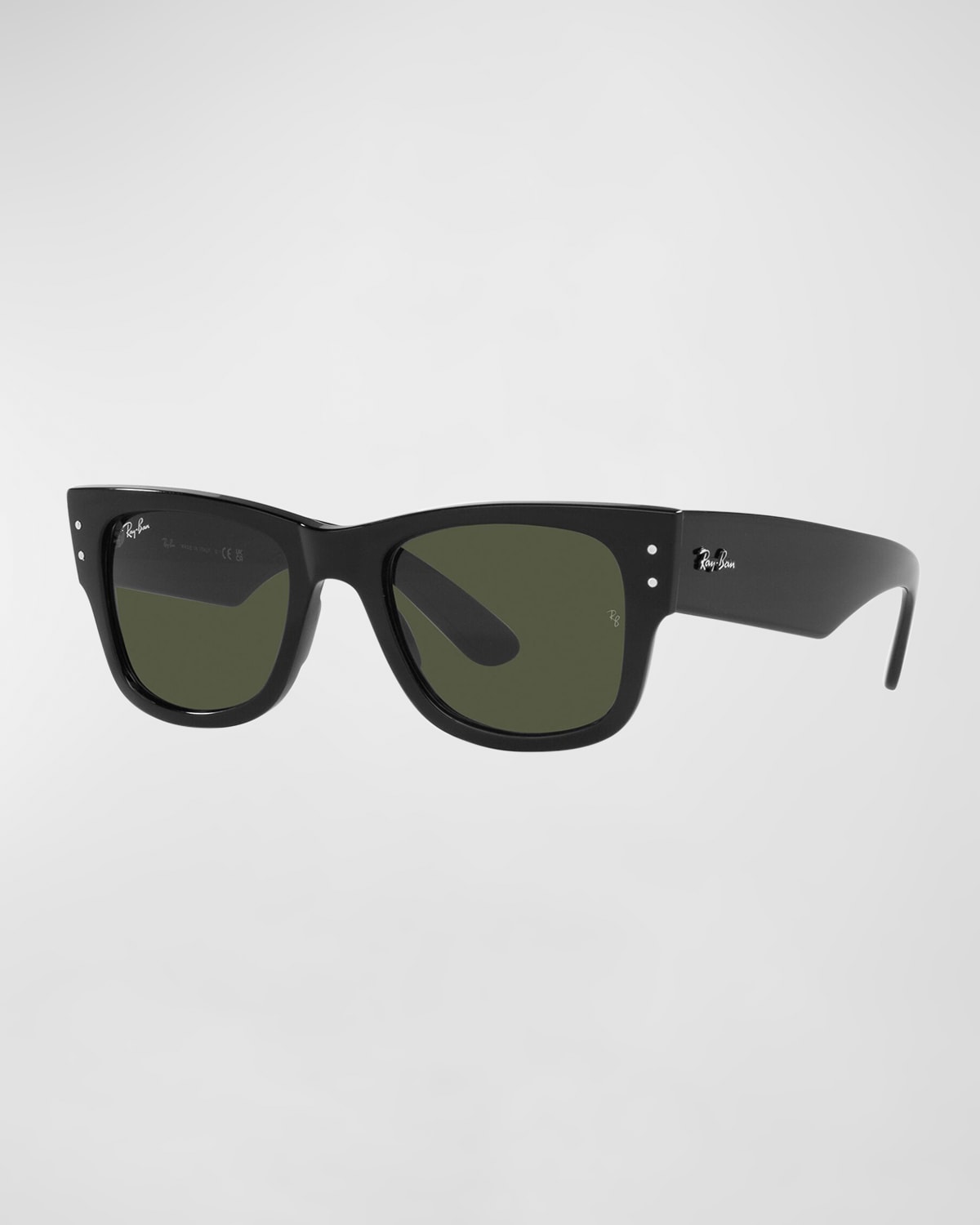RayBan Logo Rectangle Nylon Sunglasses Neiman Marcus