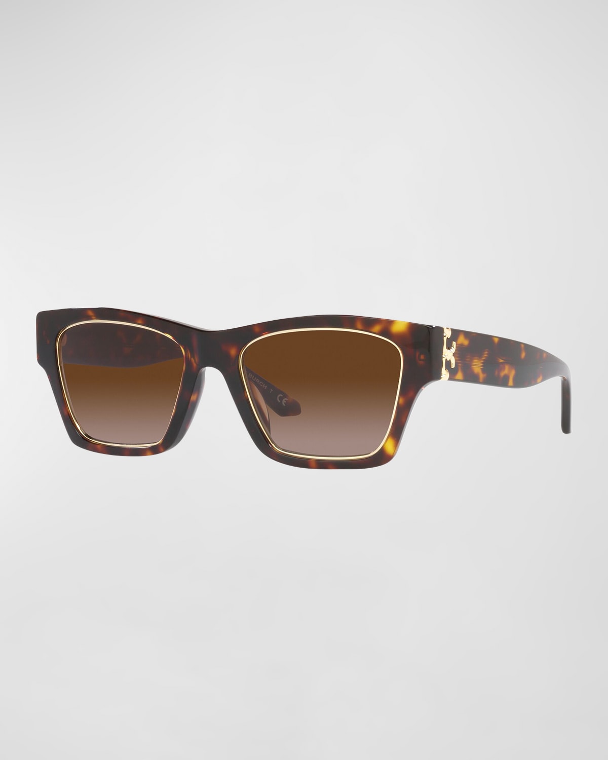 Loewe Anagram Rectangle Acetate Sunglasses Neiman Marcus 