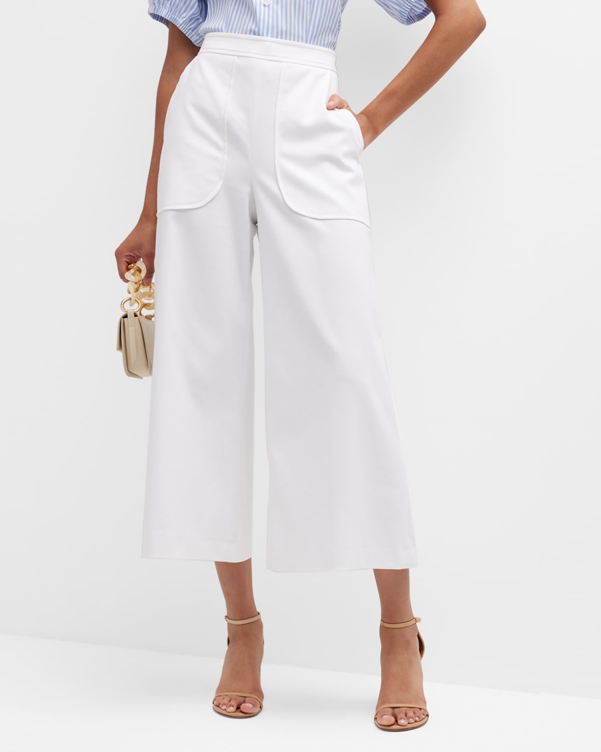 Simclan Classic Long Leg Pant White 1564-47 main image 0