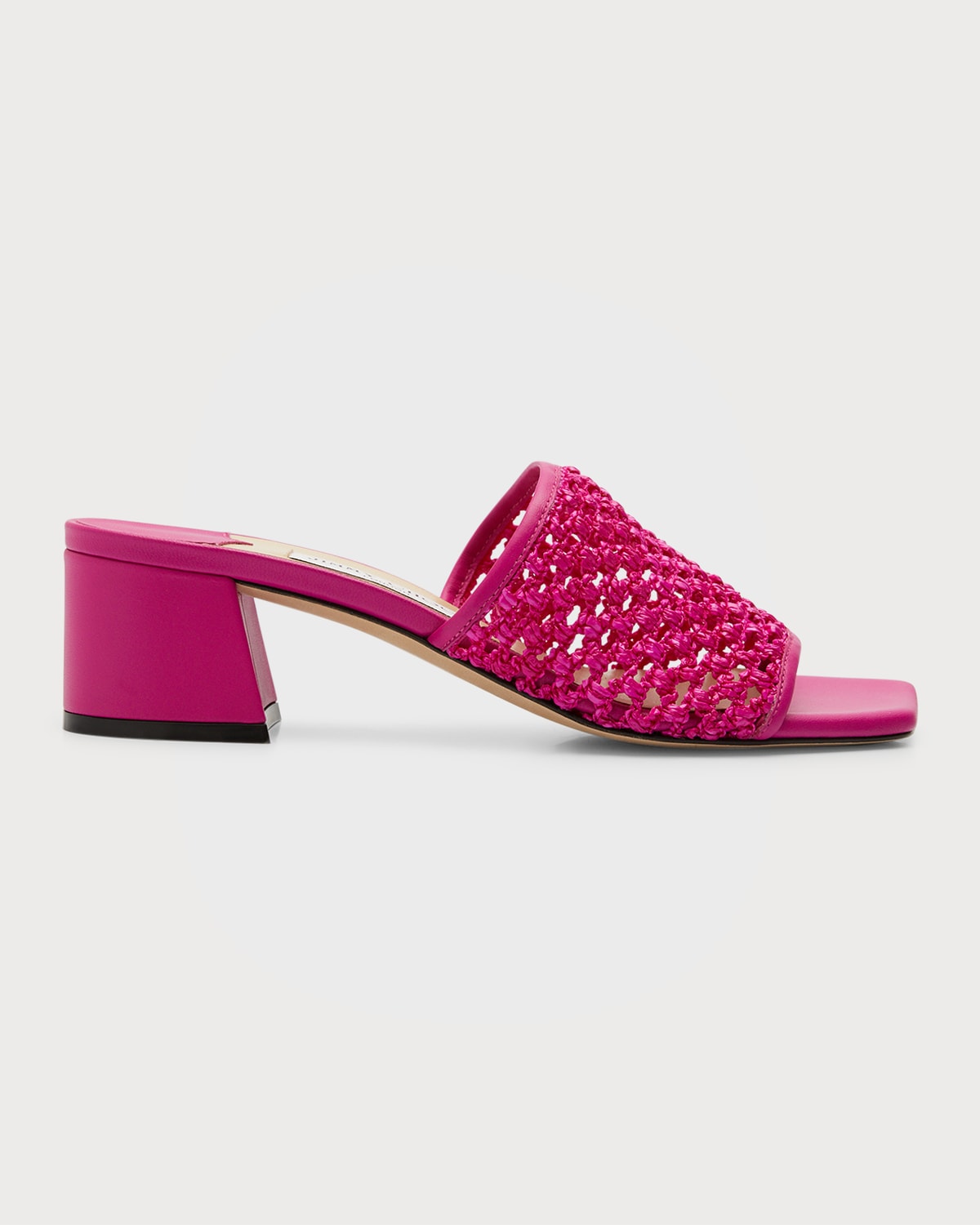Jimmy choo themis raffia mule sandals neiman marcus