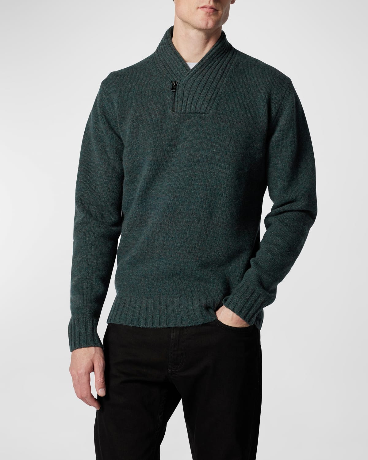Rodd & Gunn Men's Merrick Bay HalfZip Cotton Sweater Neiman Marcus