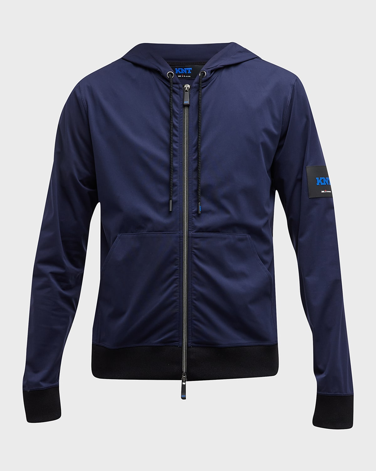 Peter Millar Men's Essex Quilted Full-Zip Hoodie | Neiman Marcus