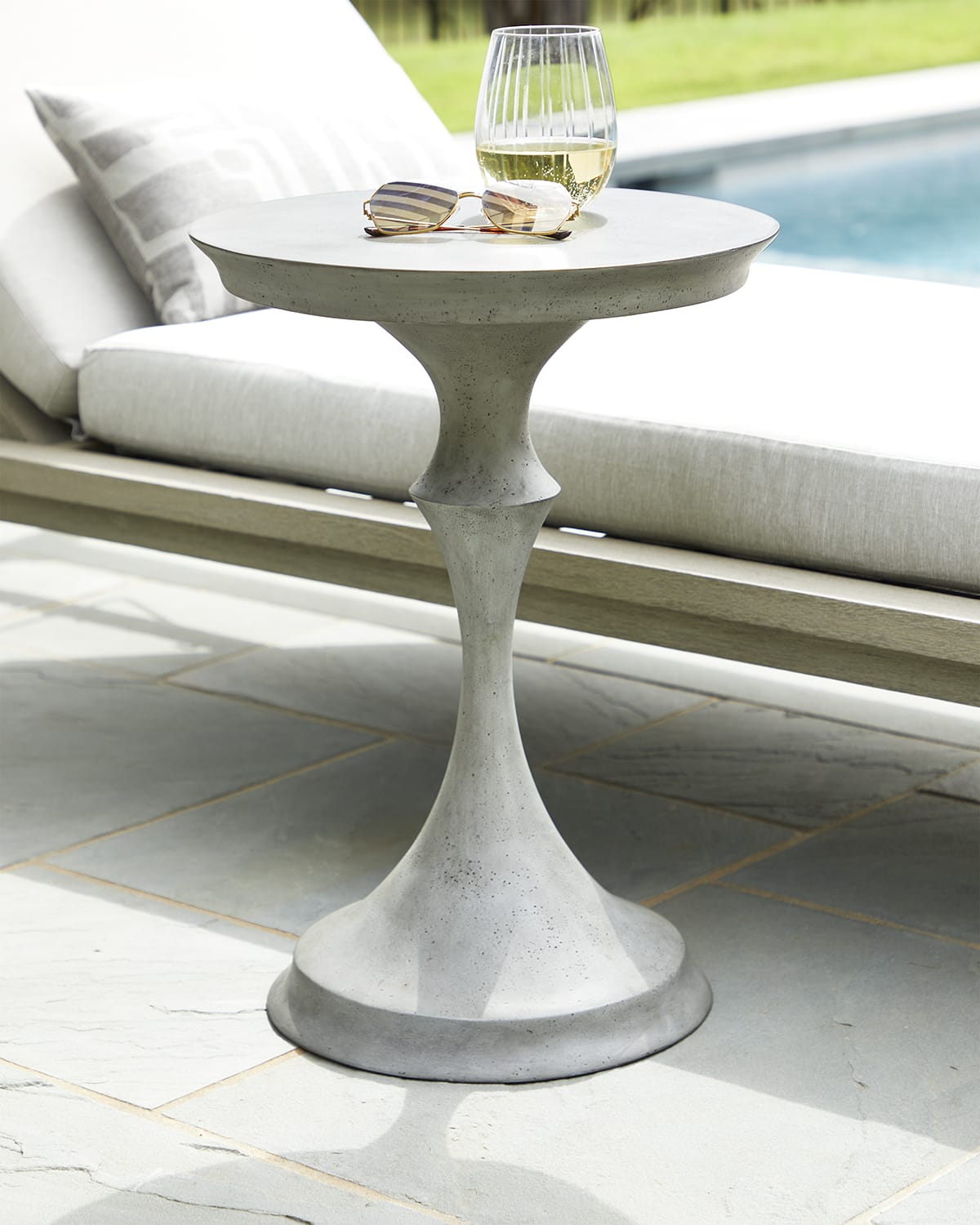 Palecek Foley Indoor & Outdoor Side Table Neiman Marcus