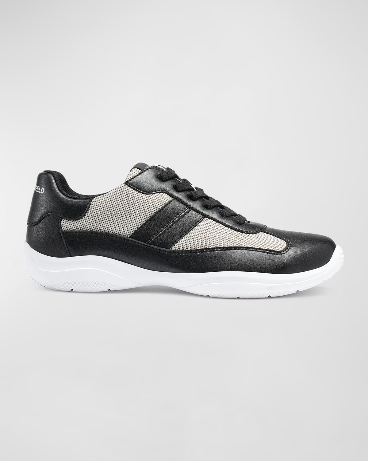 Logo Low-Top Sneakers in Calfskin