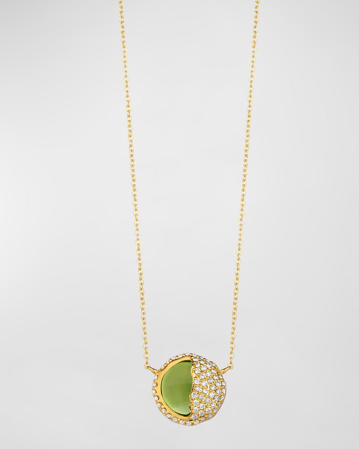 Syna cosmic eclipse chrysoprase necklace neiman marcus