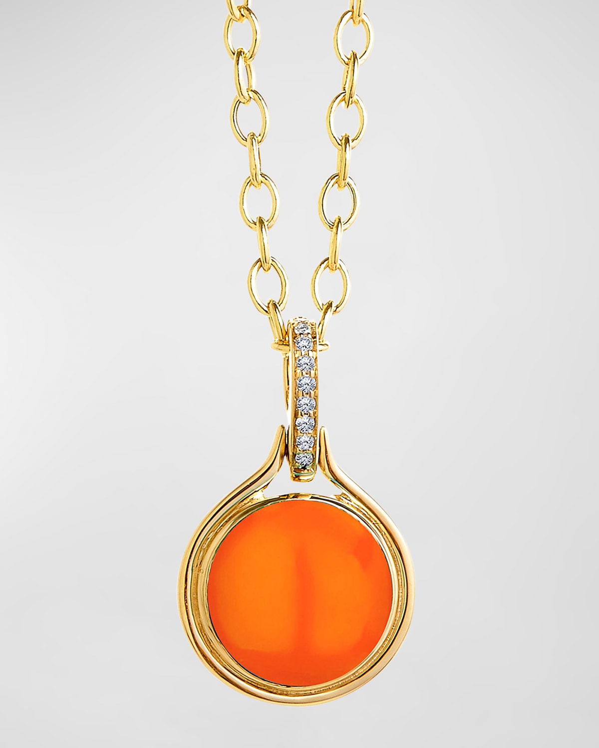 Syna candy gemstone diamond pendant white neiman marcus
