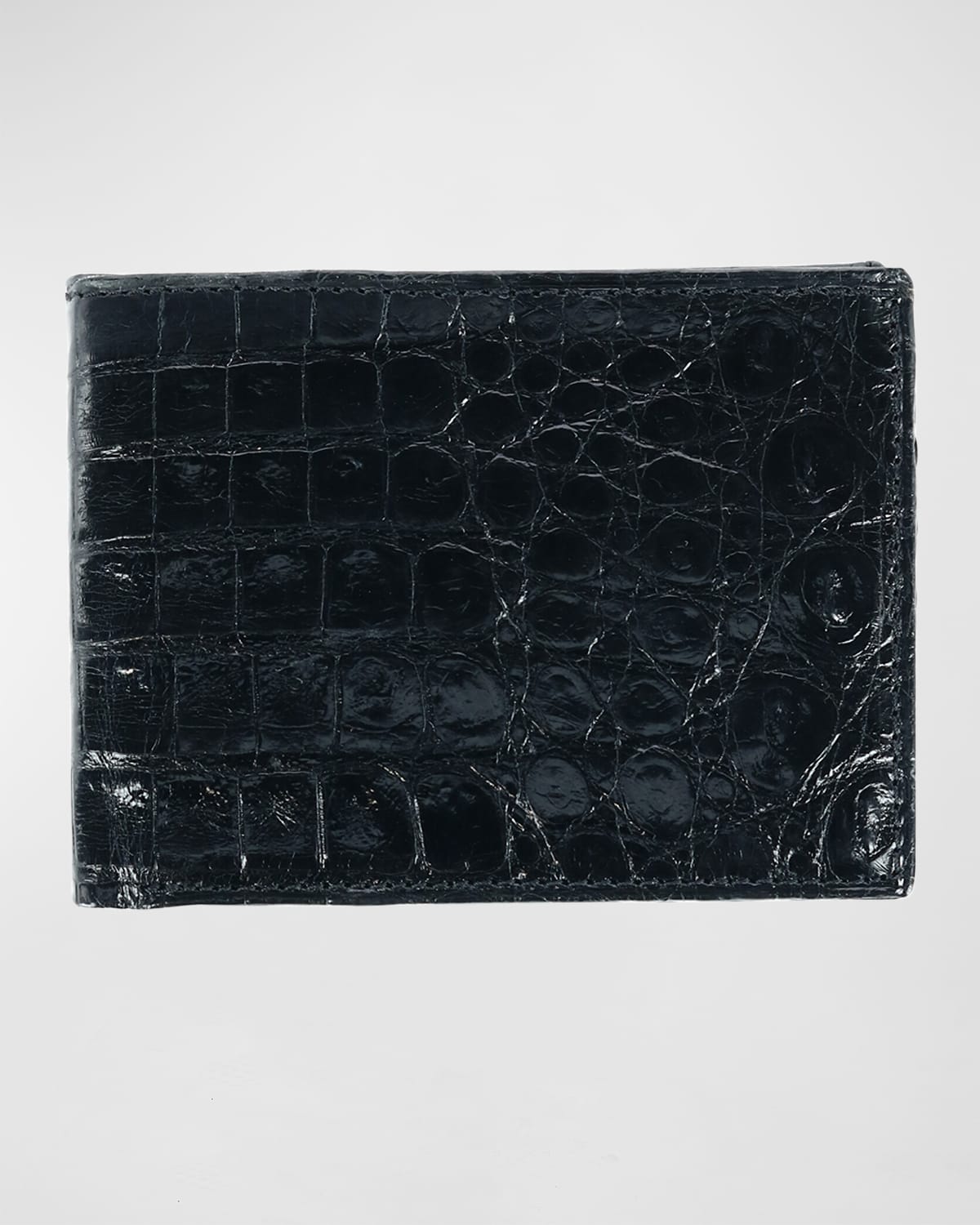 Abas Men's Lizard Leather Bifold Wallet Neiman Marcus