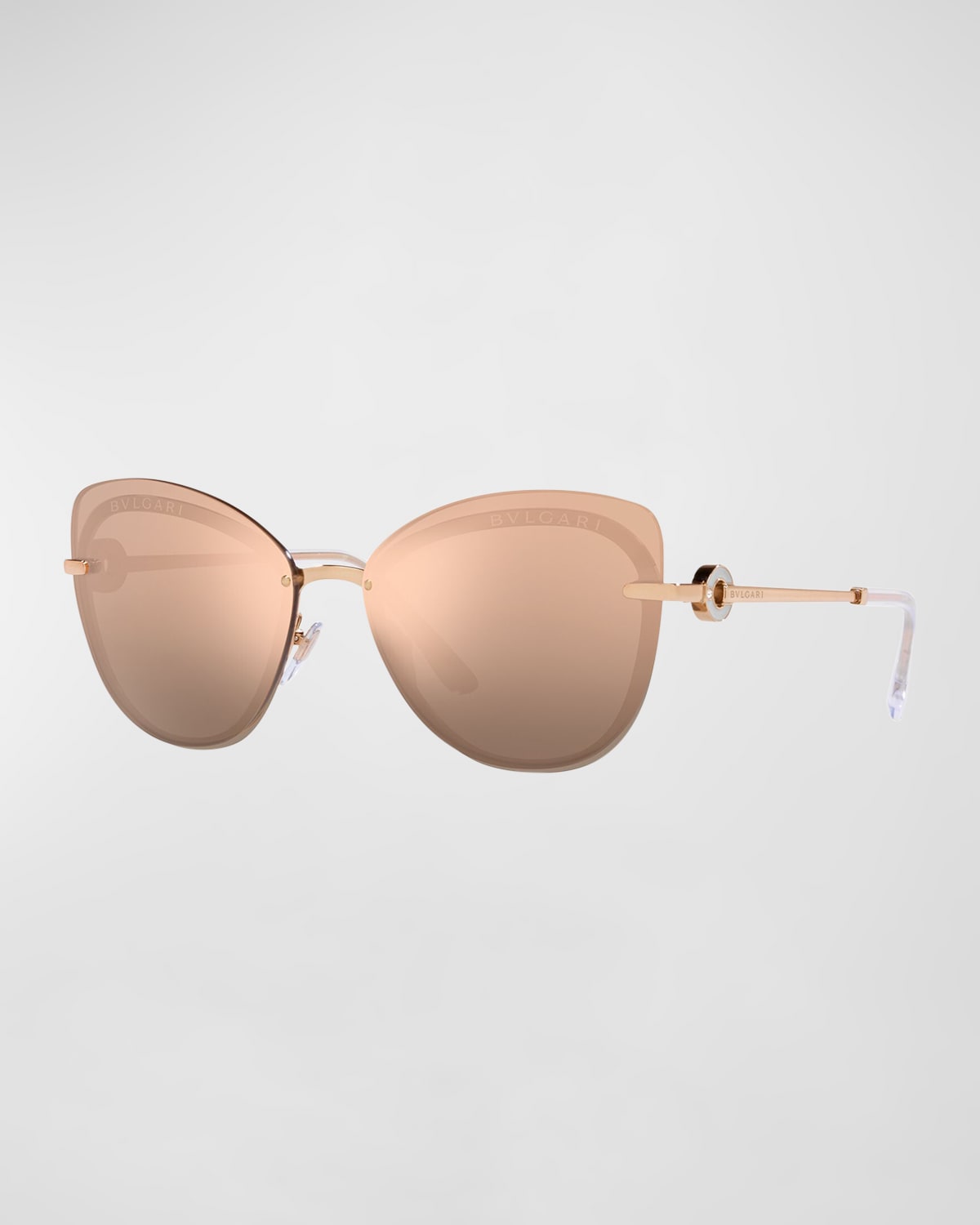 Miu Miu Logo Metal Butterfly Sunglasses Neiman Marcus