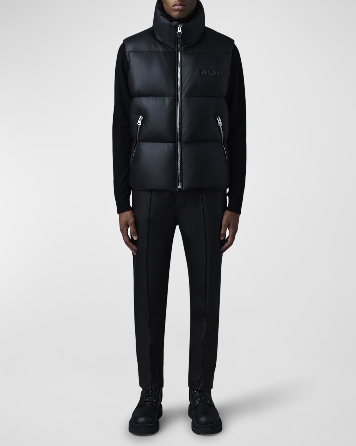 Mackage Men's Fisher Down Vest Neiman Marcus