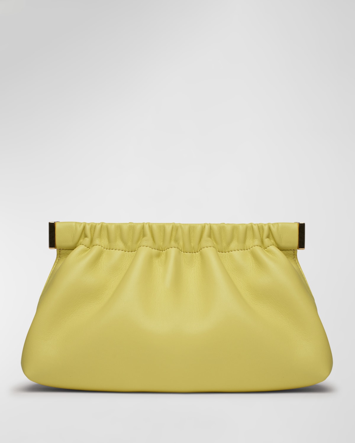 Nanushka The Bar Micro FauxLeather Clutch Bag Neiman Marcus