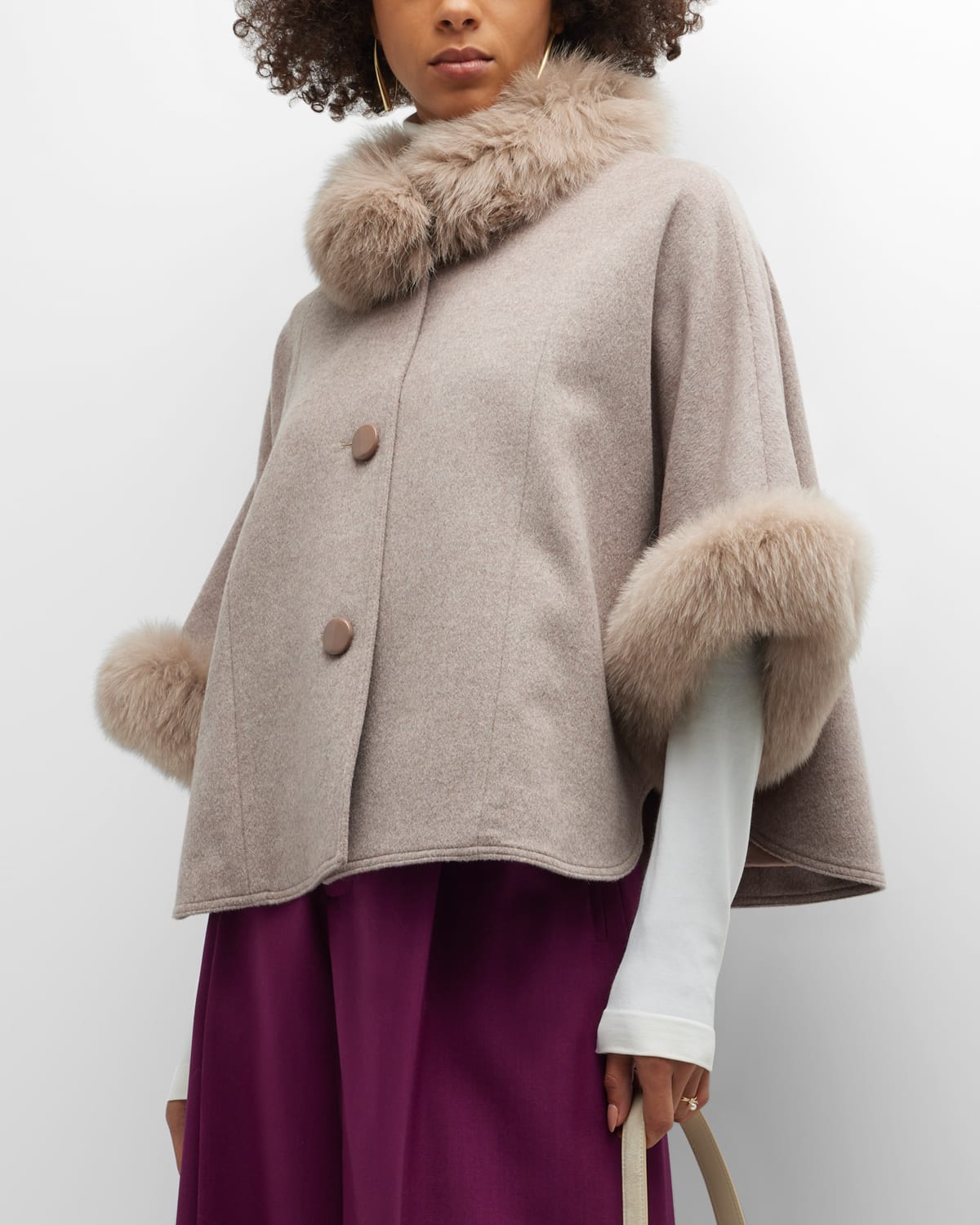 limited 30】ADRER synthetic fur big vest - 毛皮/ファーコート