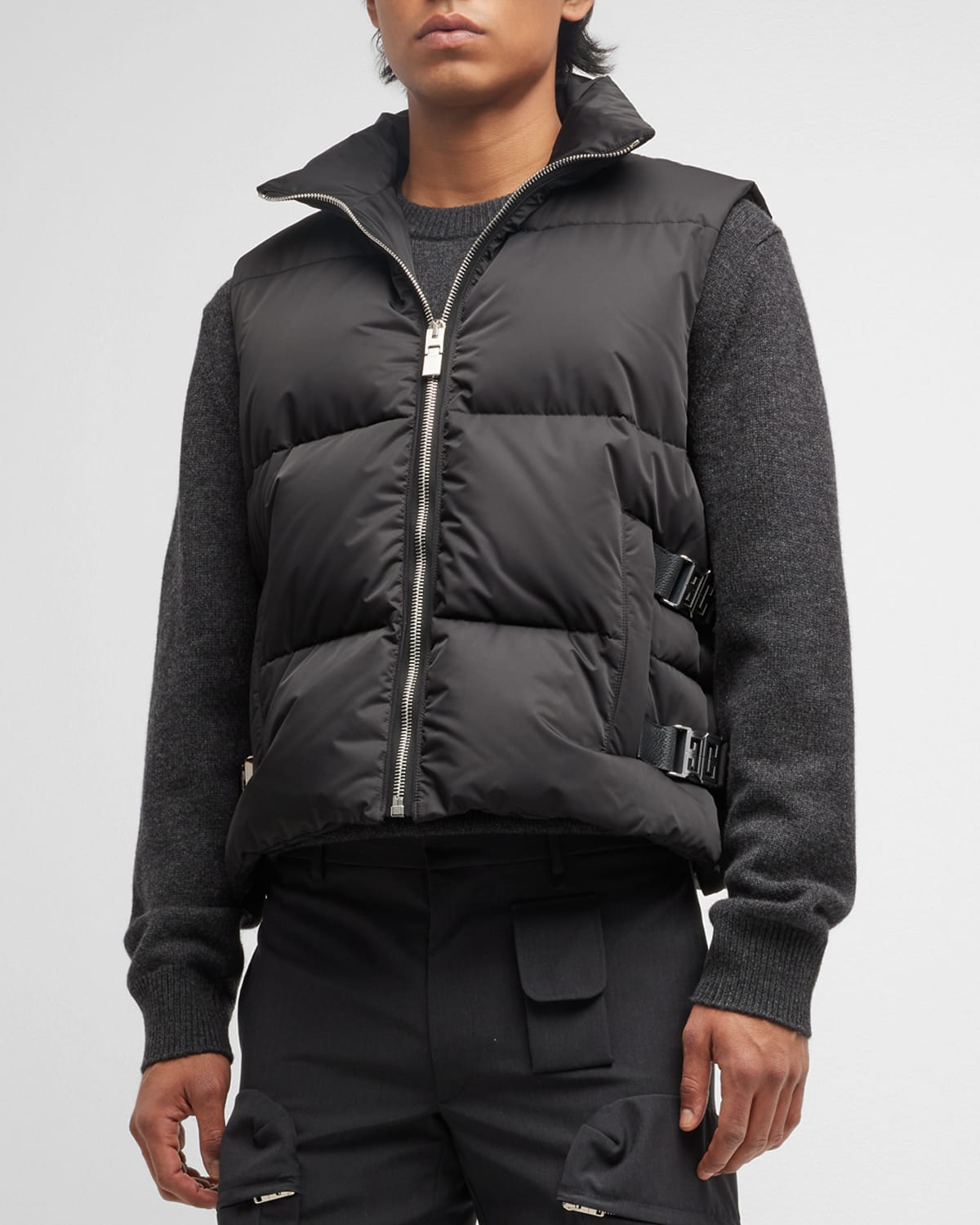 Burberry Men's Oakwood Puffer Vest | Neiman Marcus