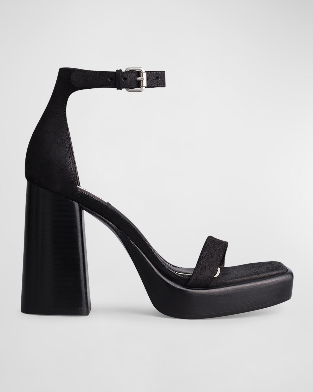 Miu Miu Patent AnkleStrap Platform Sandals Neiman Marcus