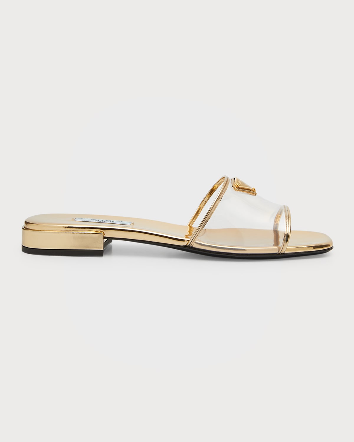 Women’s Prada Mules White Shoes | Neiman Marcus