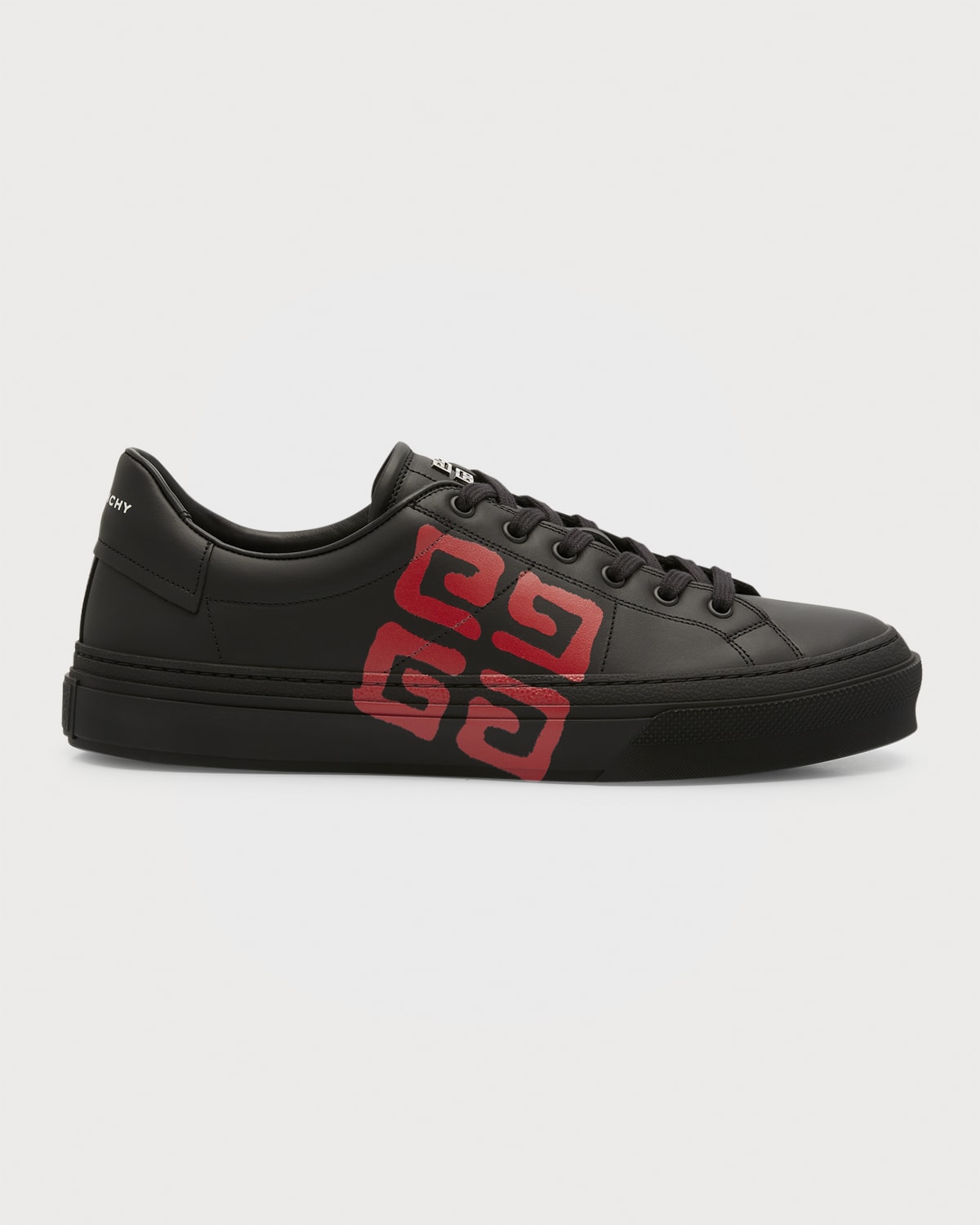 Givenchy Men's City Sport 4G Low-Top Leather Sneakers | Neiman Marcus