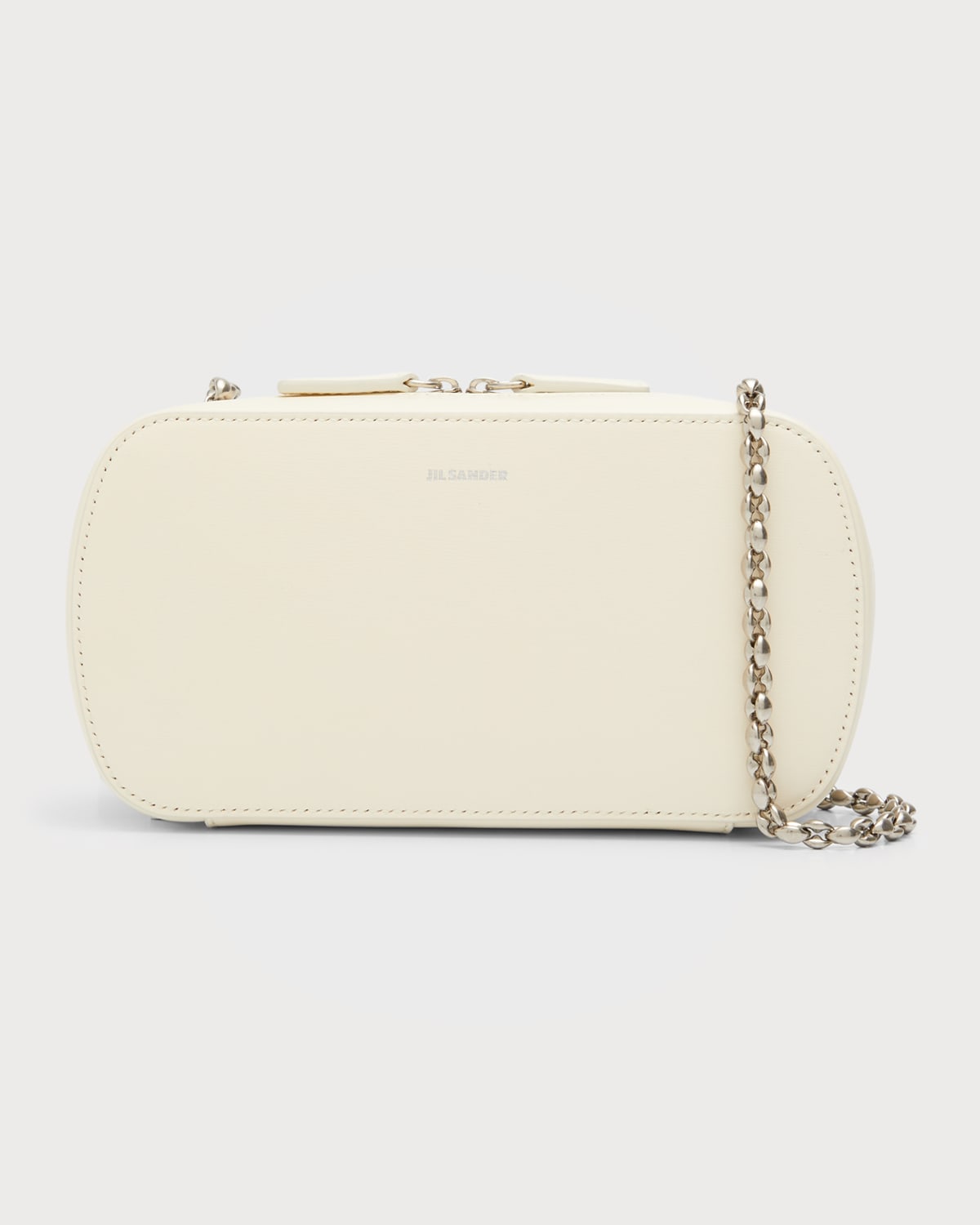 Jil Sander Giro Bucket Leather Crossbody Bag | Neiman Marcus