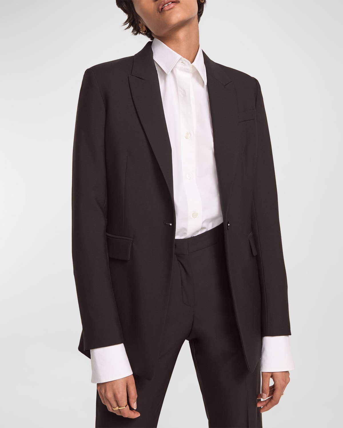 Khaite Balton Oversize Blazer Jacket | Neiman Marcus