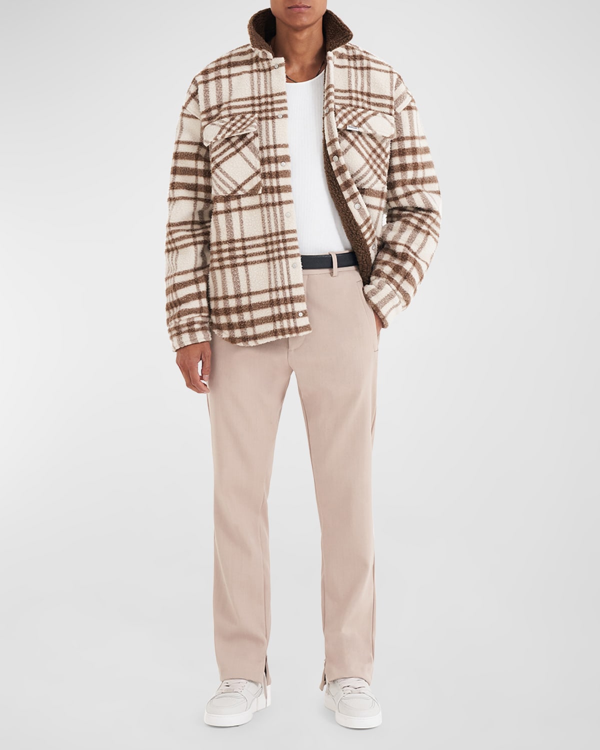 GSTAR RAW Men's Pocketony Plaid Service Overshirt Neiman Marcus