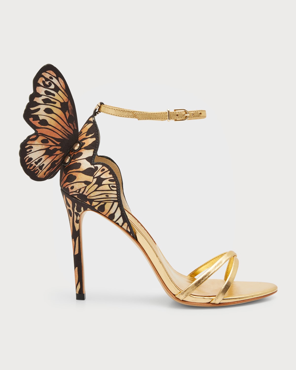 Sophia Webster Chiara Butterfly Ankle-Strap Stiletto Sandals | Neiman ...