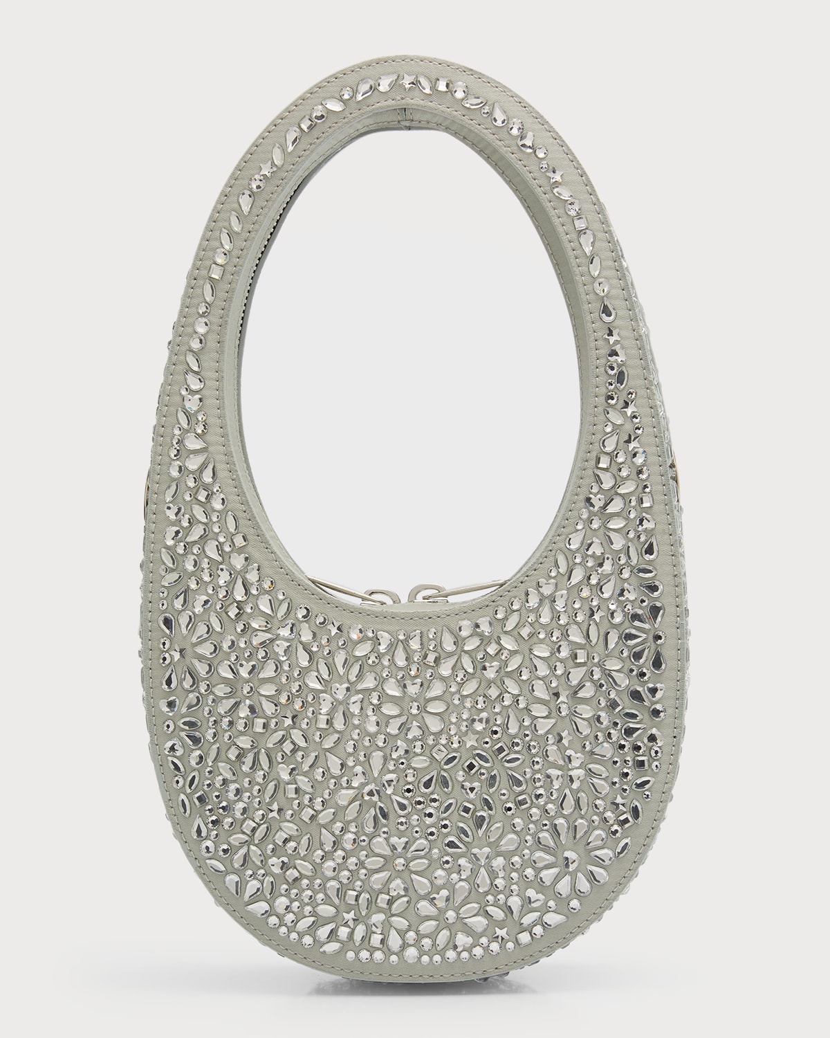 Coperni Swipe Mini Zip Leather Crossbody Bag Neiman Marcus