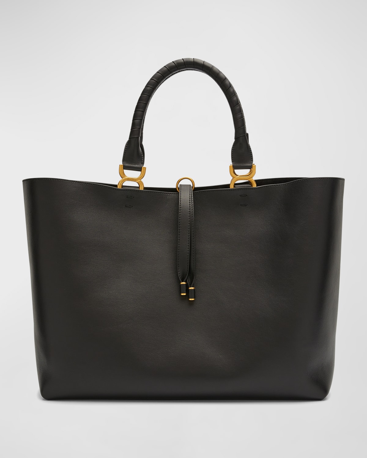 Chloe Marcie Large Suede Tote Bag | Neiman Marcus