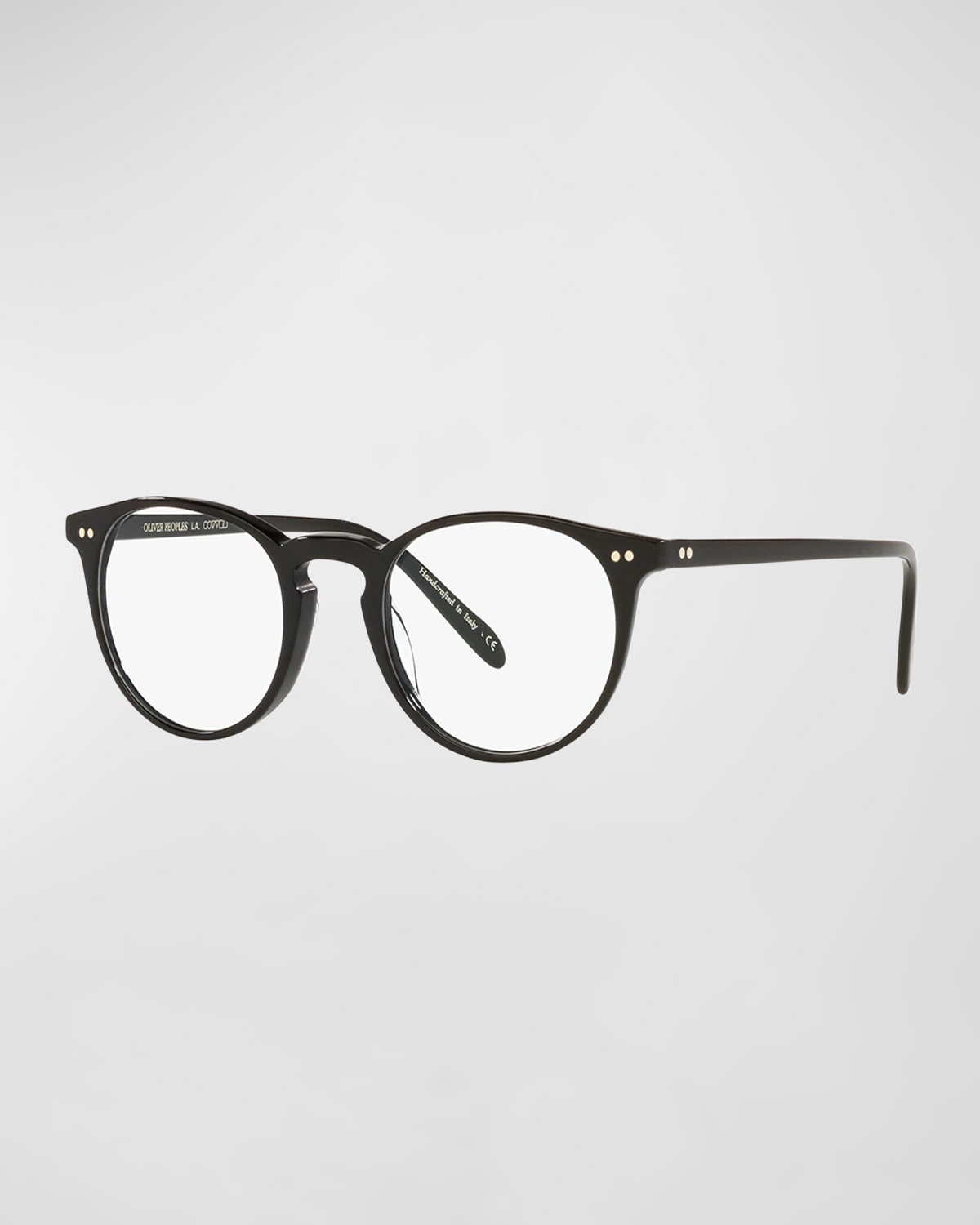 Oliver Peoples Gwinn Round Acetate & Plastic Optical Glasses Neiman
