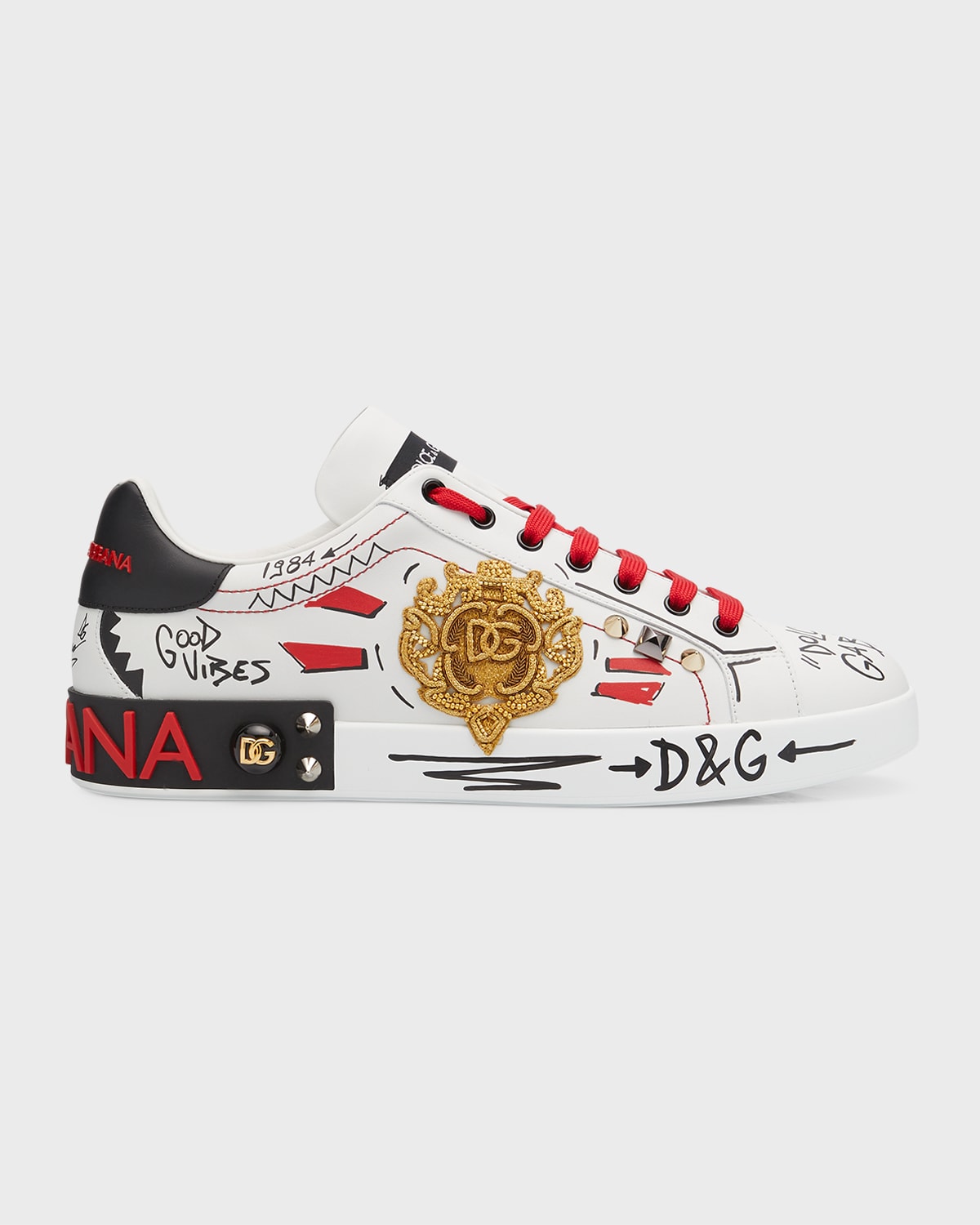 Dolce & Gabbana - Man - Avorio Nero - Sneaker