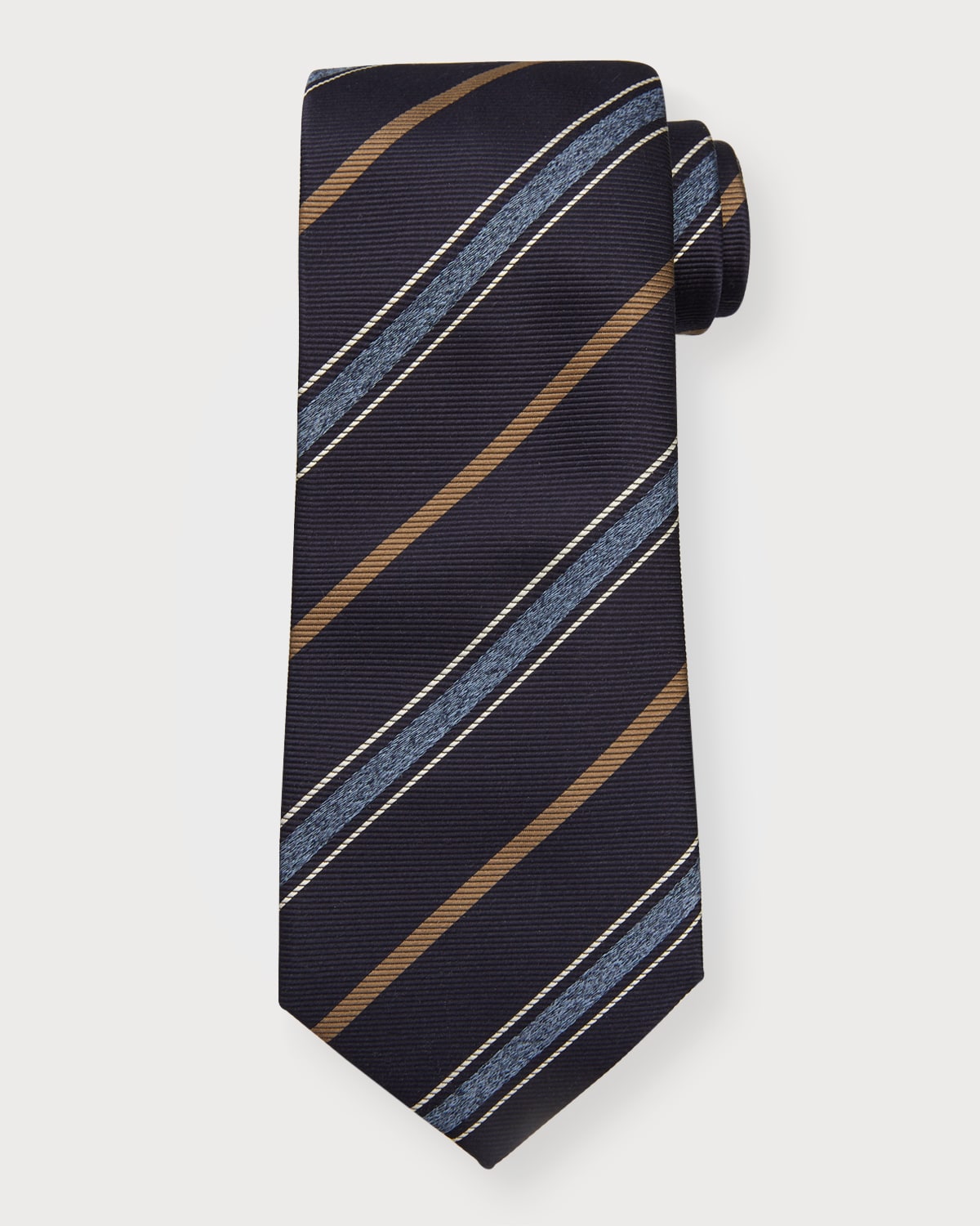 Ferragamo Men's Silk Tie Yellow