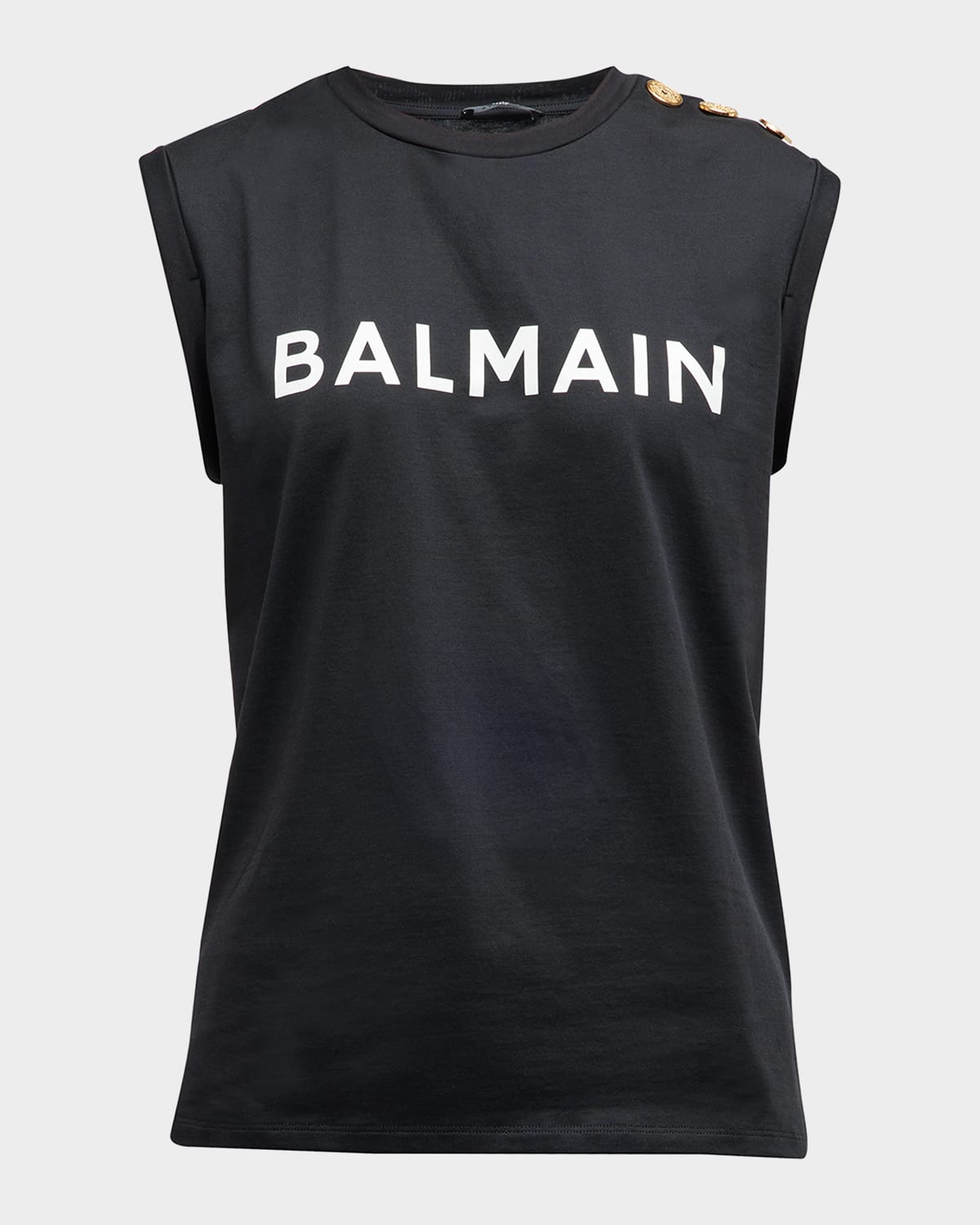 Givenchy Classic Tank Top with Logo Detail Neiman Marcus