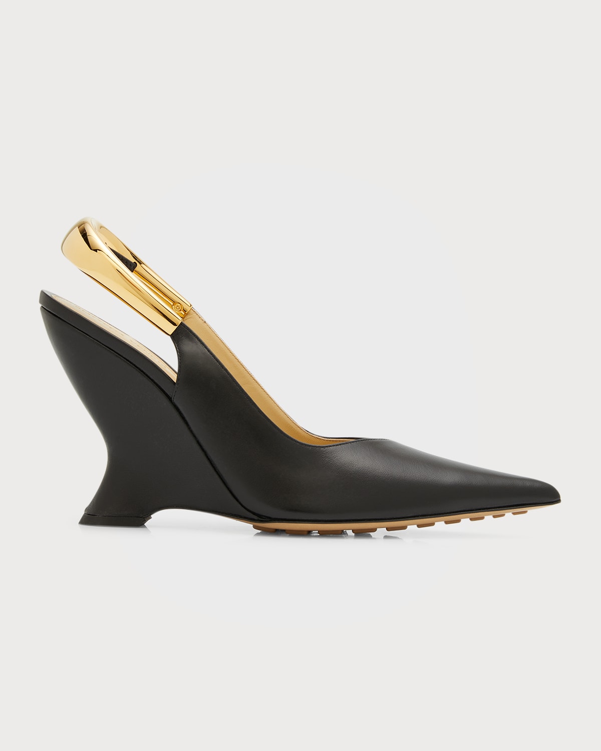 Bottega Almond HighHeel Pumps Neiman Marcus