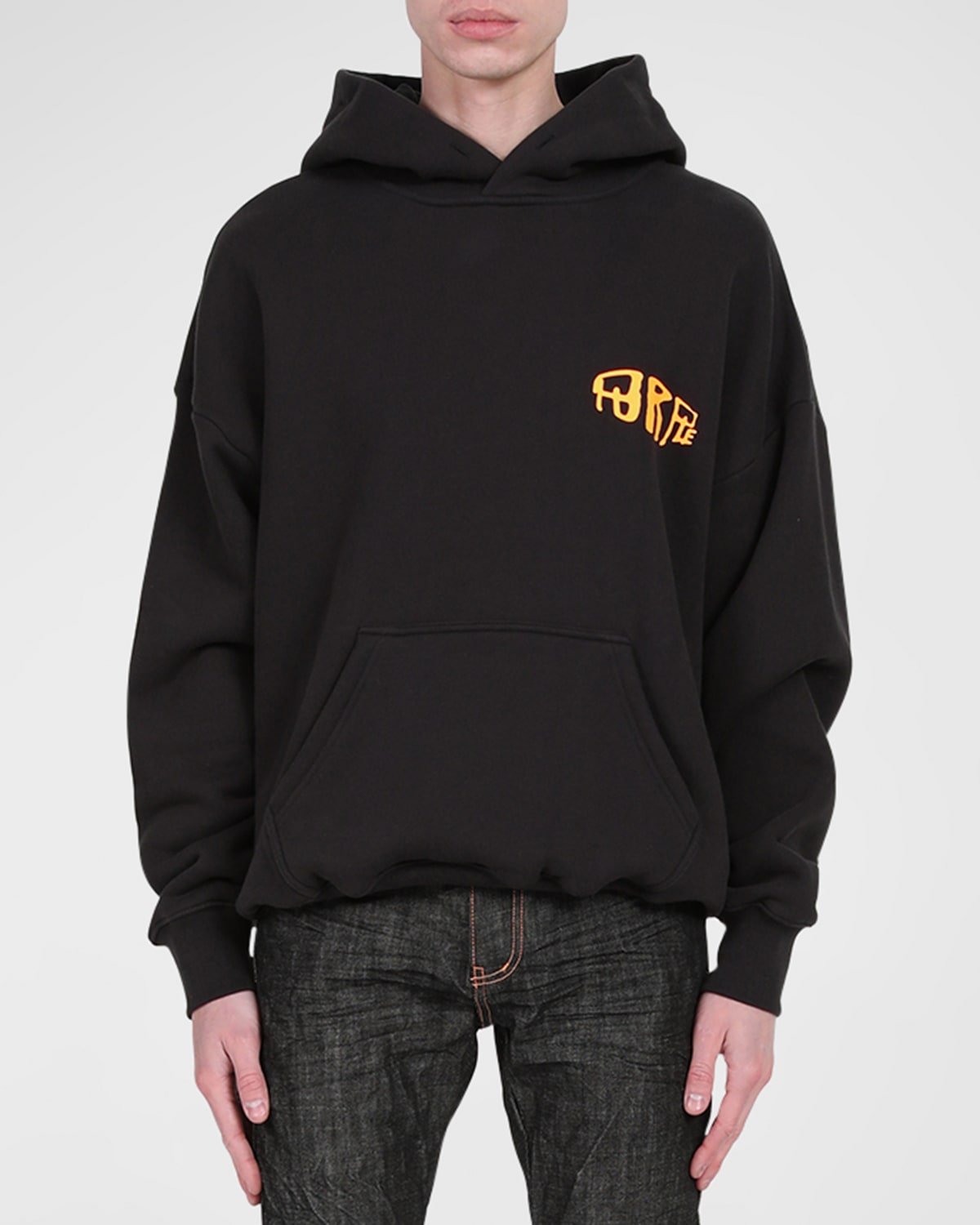 Purple Soft Fleece Drawstring Hoodie main image 1