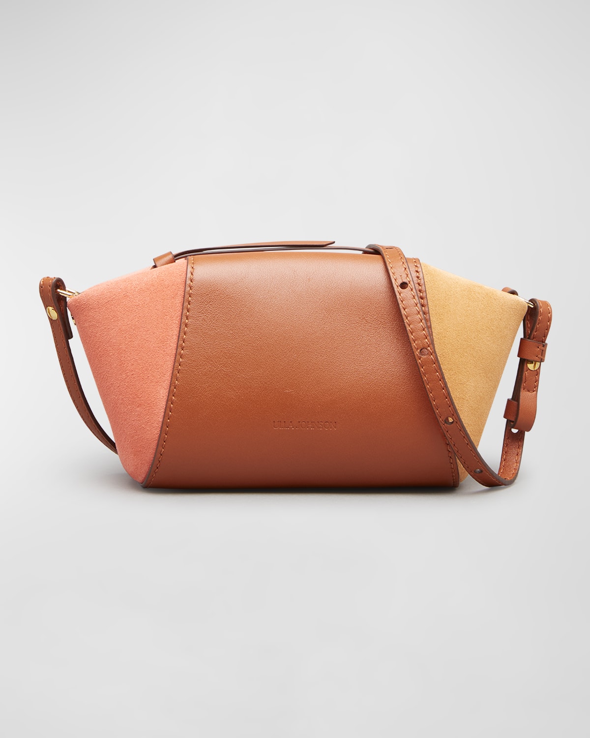 Ulla Johnson Imogen Small Convertible Metallic Crossbody Bag Neiman