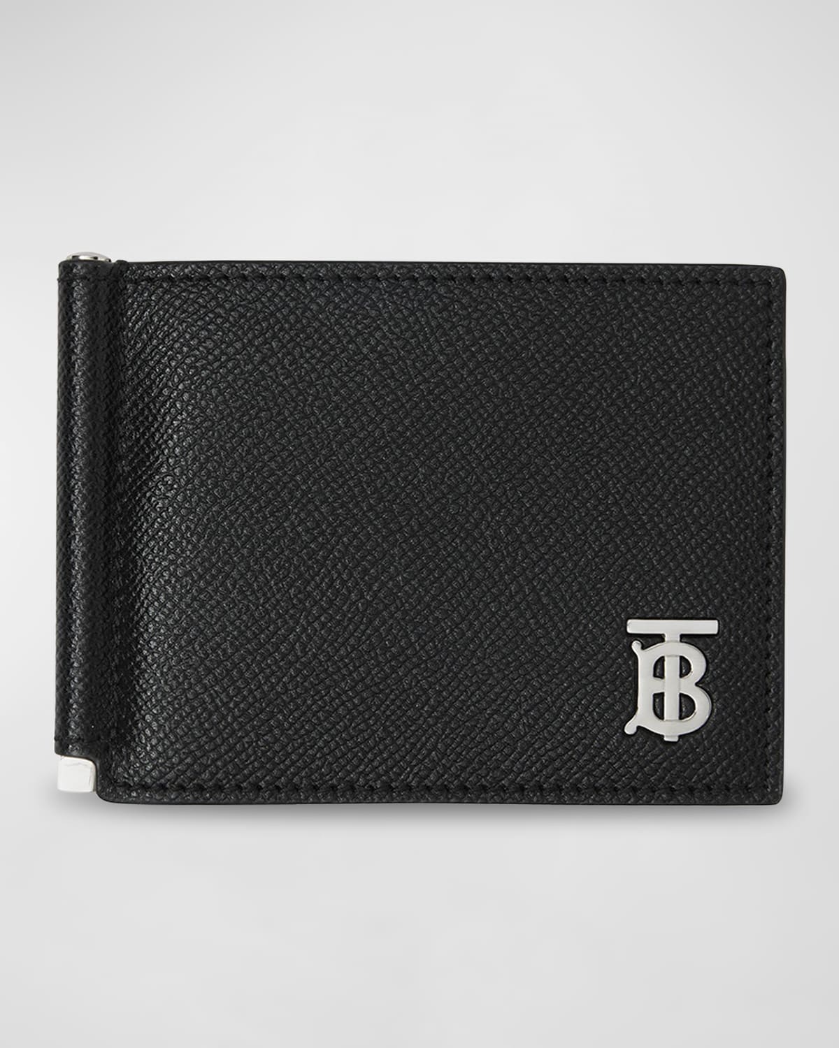 Burberry Men's Vintage Check Money Clip Wallet | Neiman Marcus