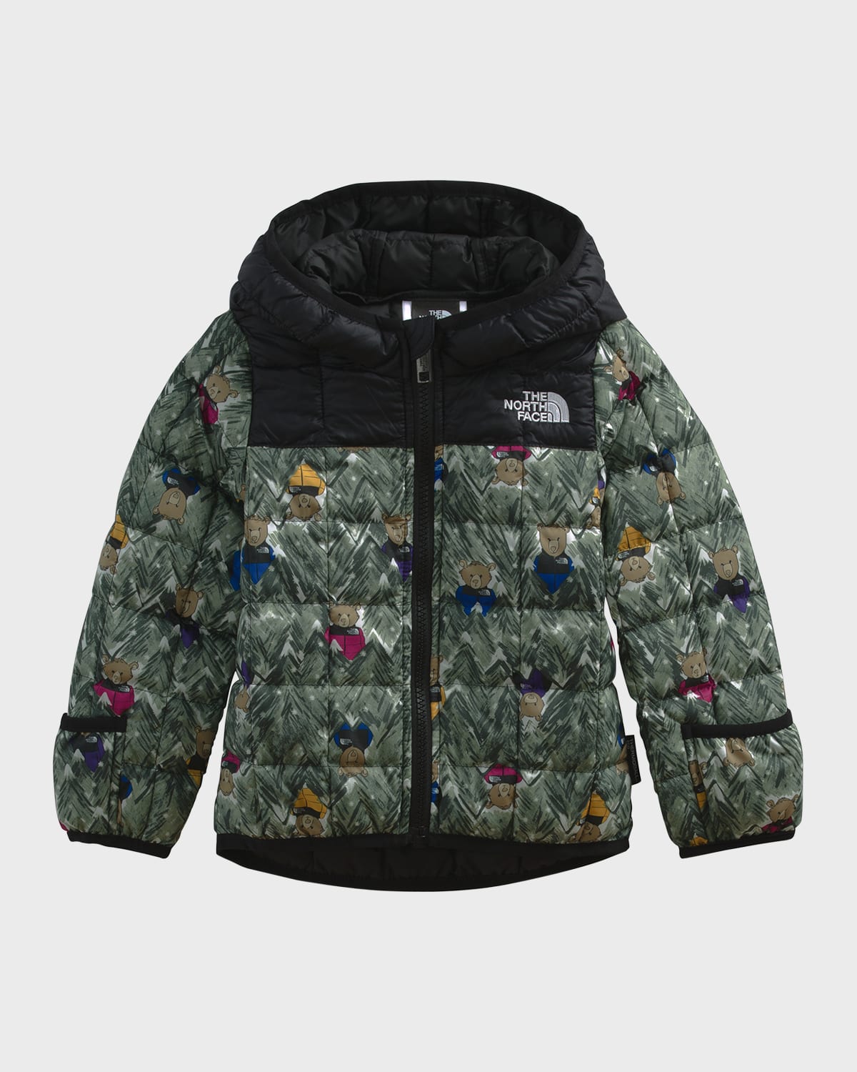 The North Face Boy's Mount Chimbo Fleece Reversible Hooded Jacket, Size