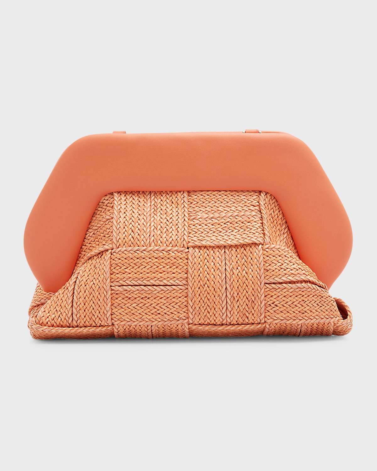 THEMOIRE Tia Gradient Nylon Clutch Bag Neiman Marcus