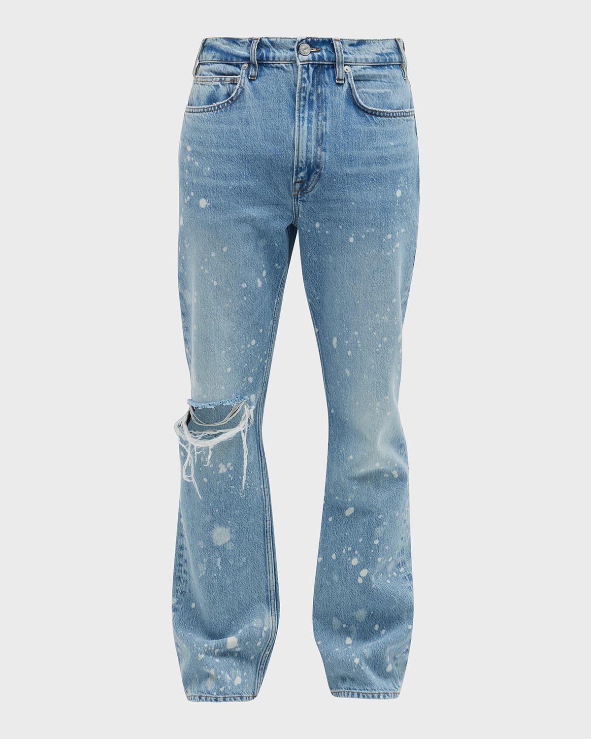 Hudson Men's Jack Kick Flare Jeans Neiman Marcus